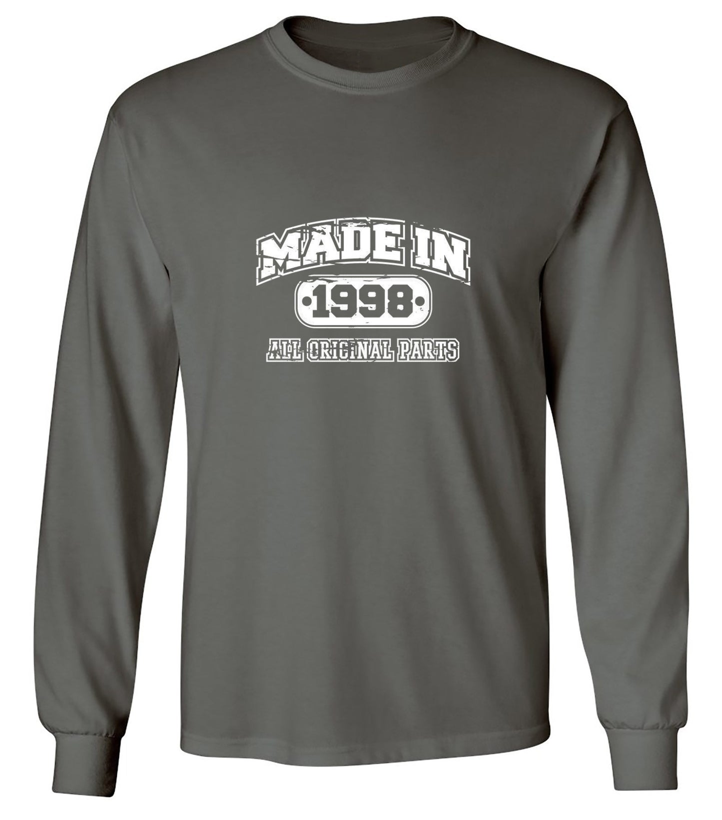 Funny T-Shirts design "Made In 1998 All Original Parts"