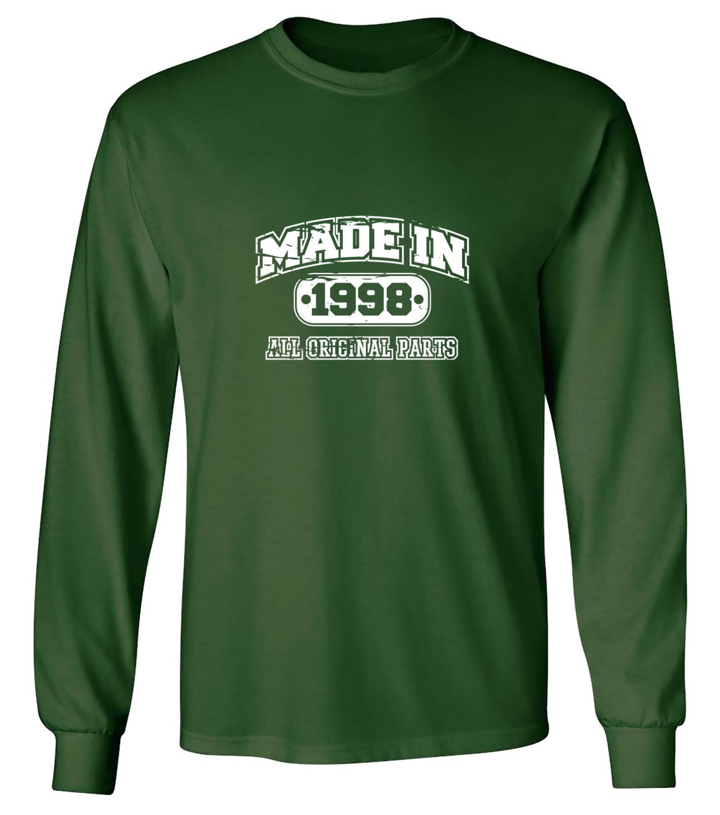 Funny T-Shirts design "Made In 1998 All Original Parts"
