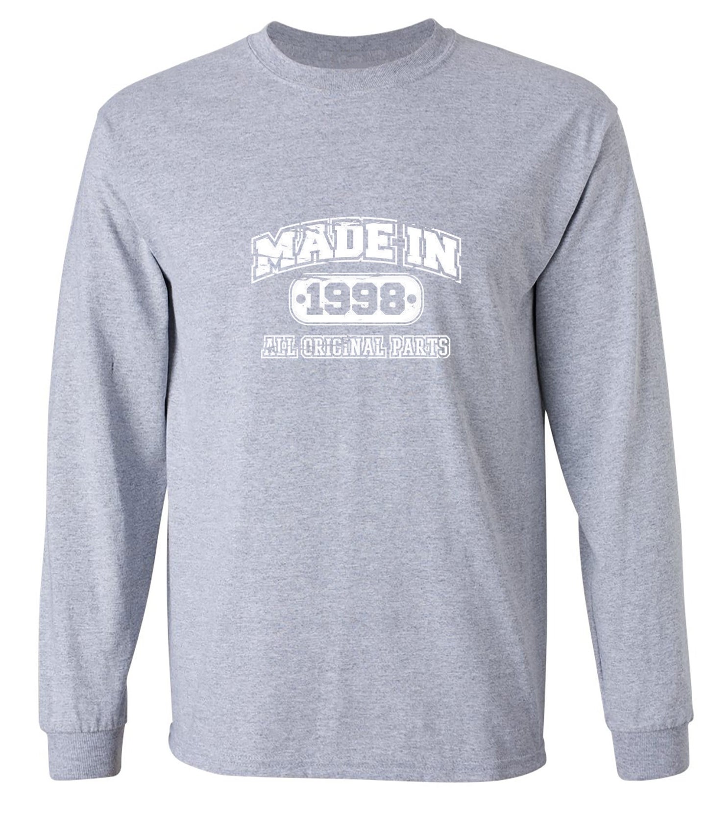 Funny T-Shirts design "Made In 1998 All Original Parts"