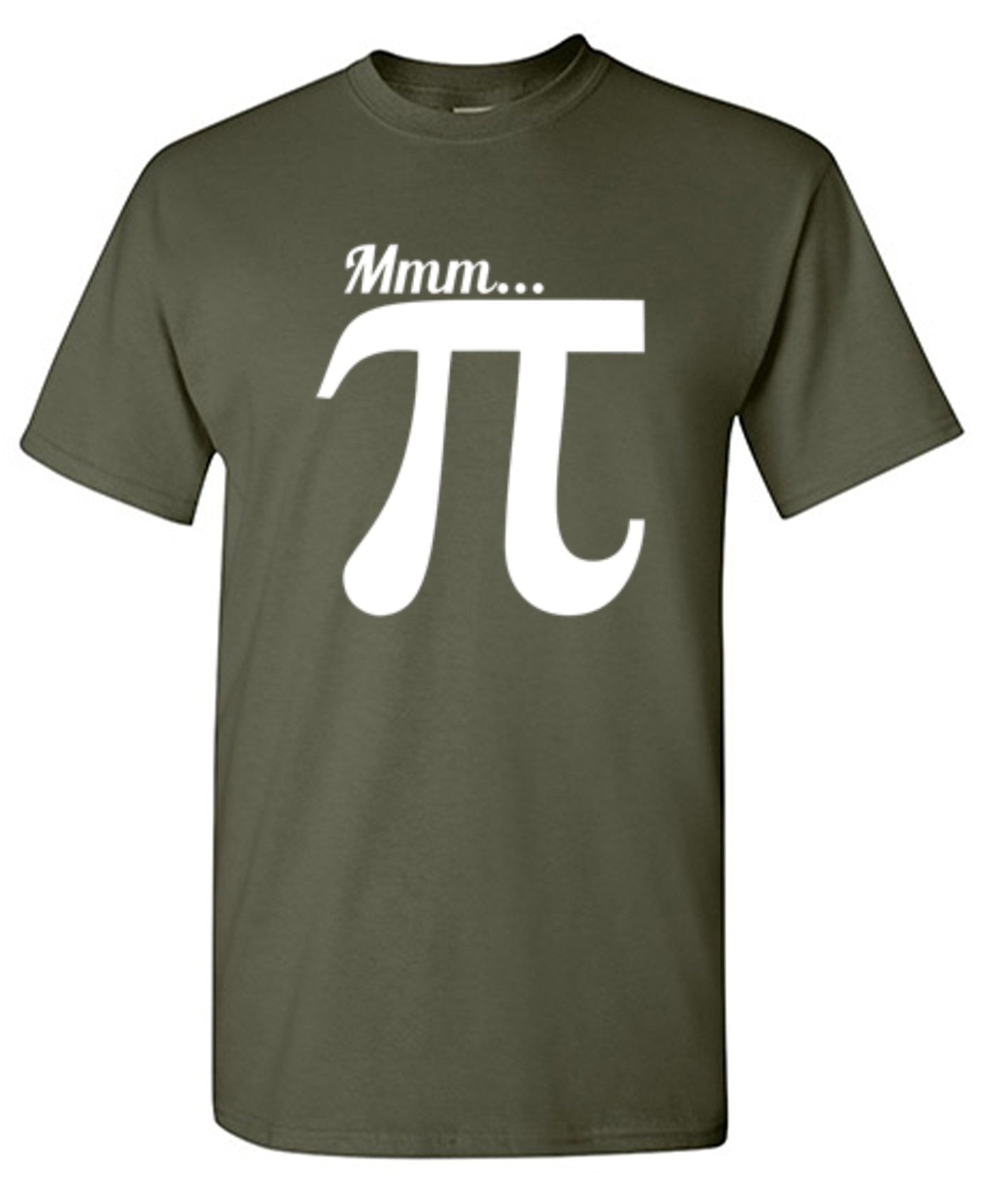 Funny T-Shirts design "MMM... PI"