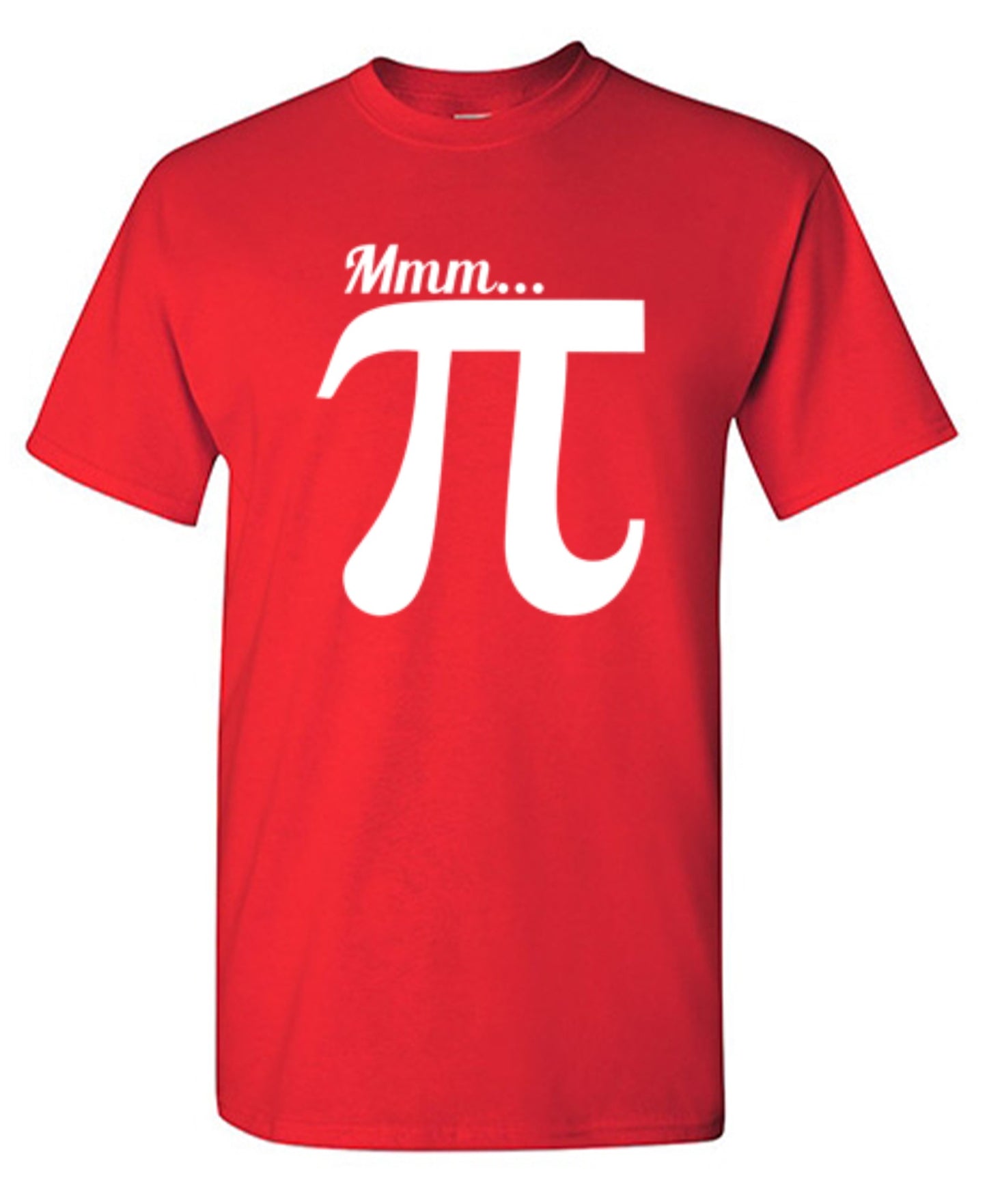 Funny T-Shirts design "MMM... PI"