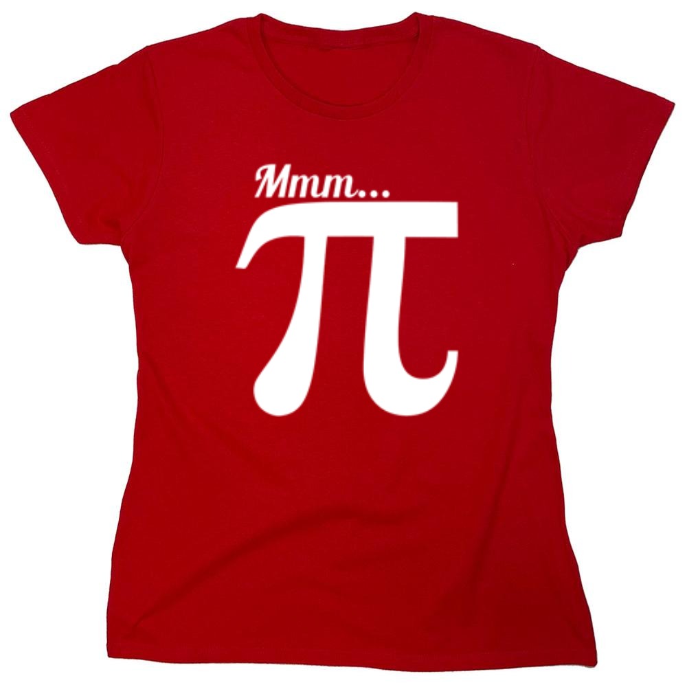 Funny T-Shirts design "MMM... PI"