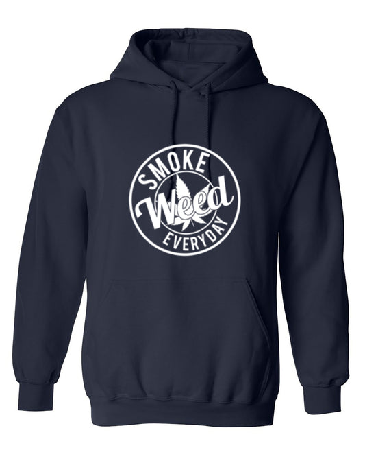 Funny T-Shirts design "Smoke Weed Everyday - Hoodie"