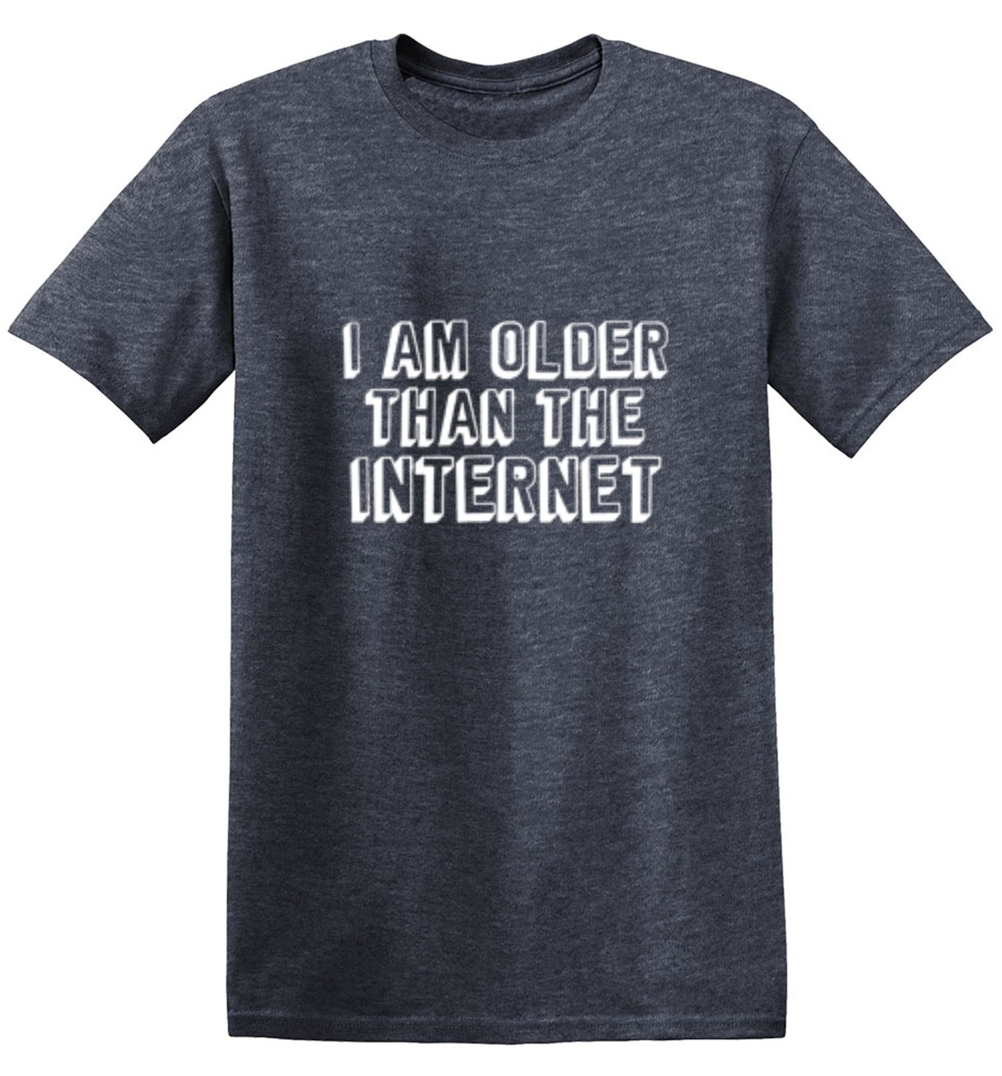 Funny T-Shirts design "I Am Older Than The Internet"