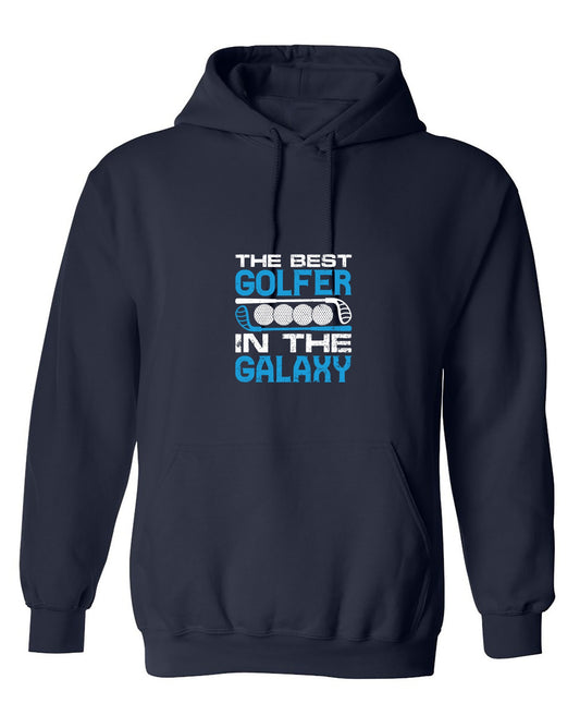Funny T-Shirts design "The Best Golfer In the Galaxy T-Shirt - Hoodie"