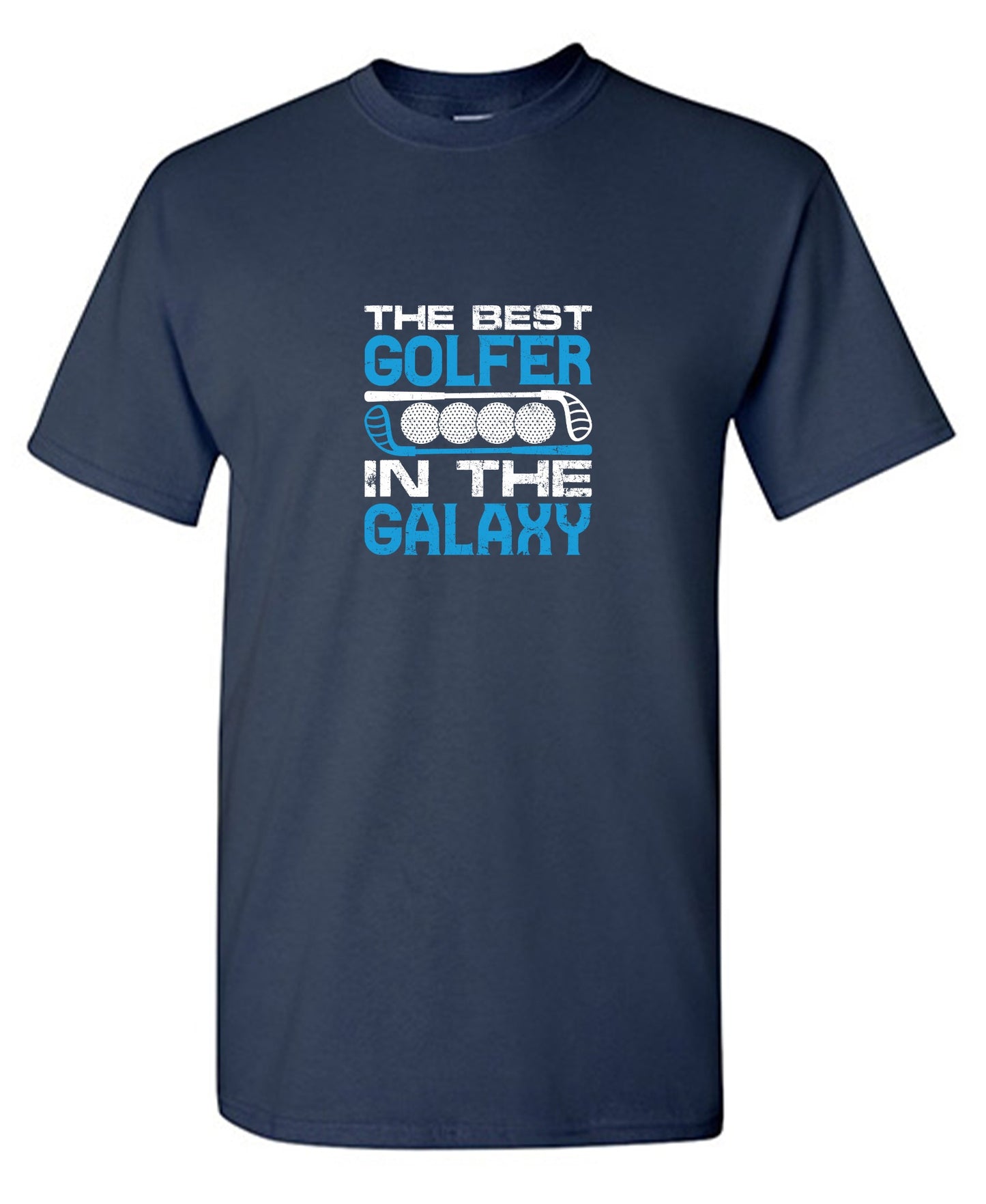 Funny T-Shirts design "The Best Golfer In the Galaxy T-Shirt"