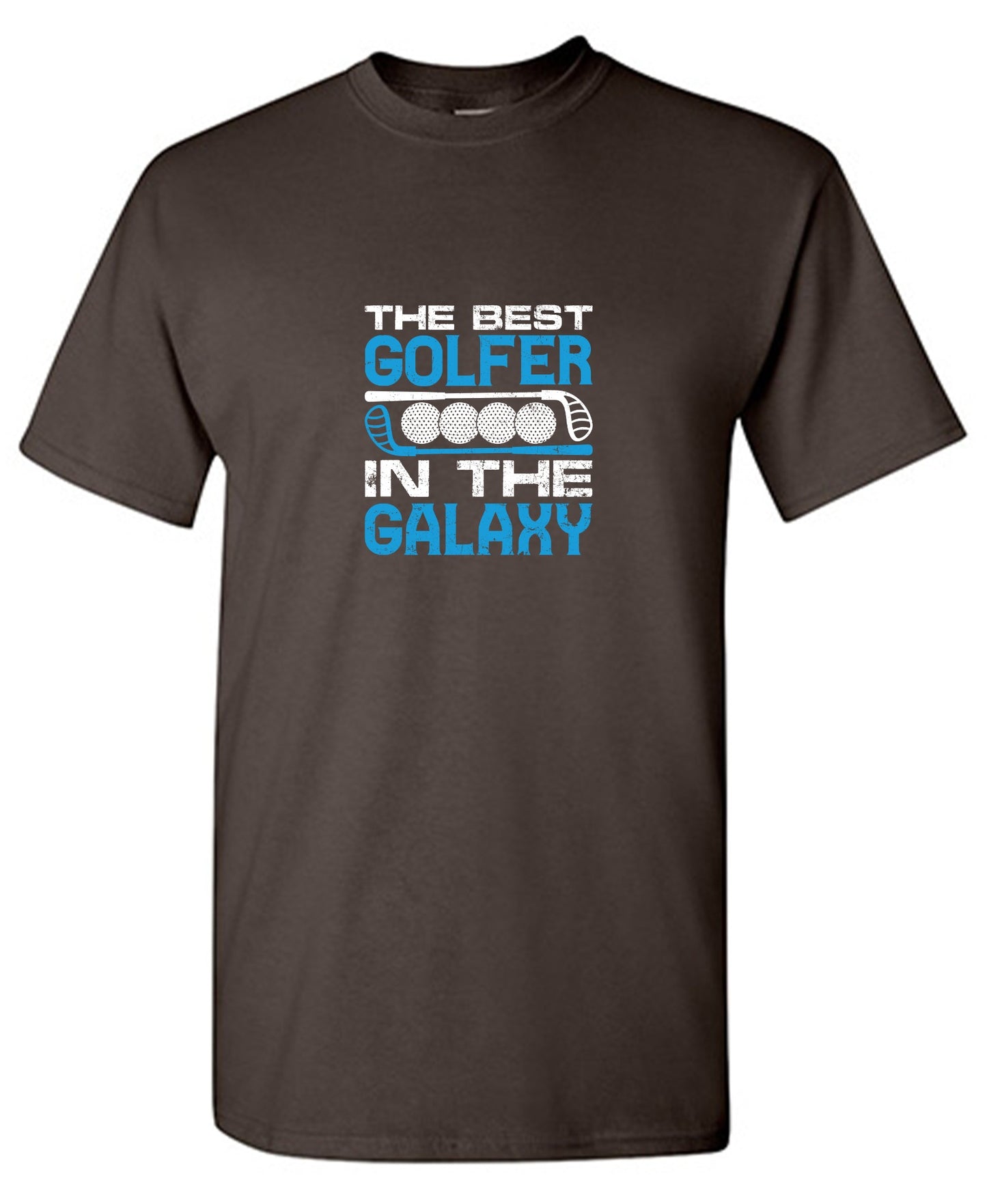 Funny T-Shirts design "The Best Golfer In the Galaxy T-Shirt"