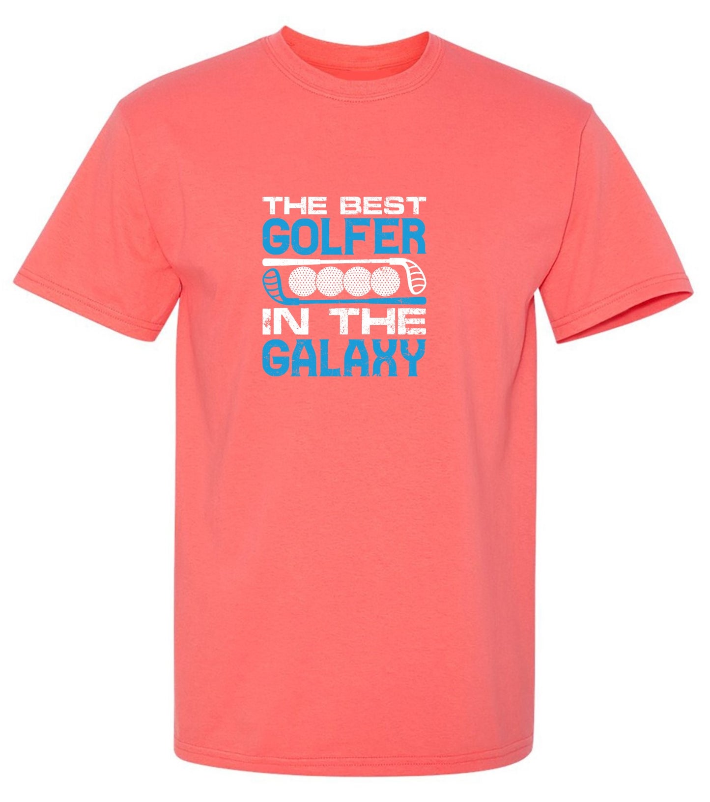 Funny T-Shirts design "The Best Golfer In the Galaxy T-Shirt"