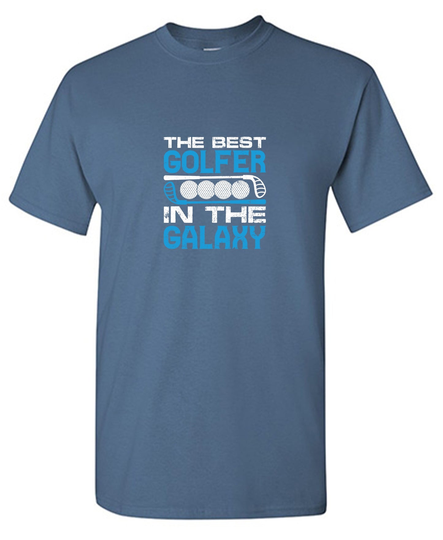 Funny T-Shirts design "The Best Golfer In the Galaxy T-Shirt"