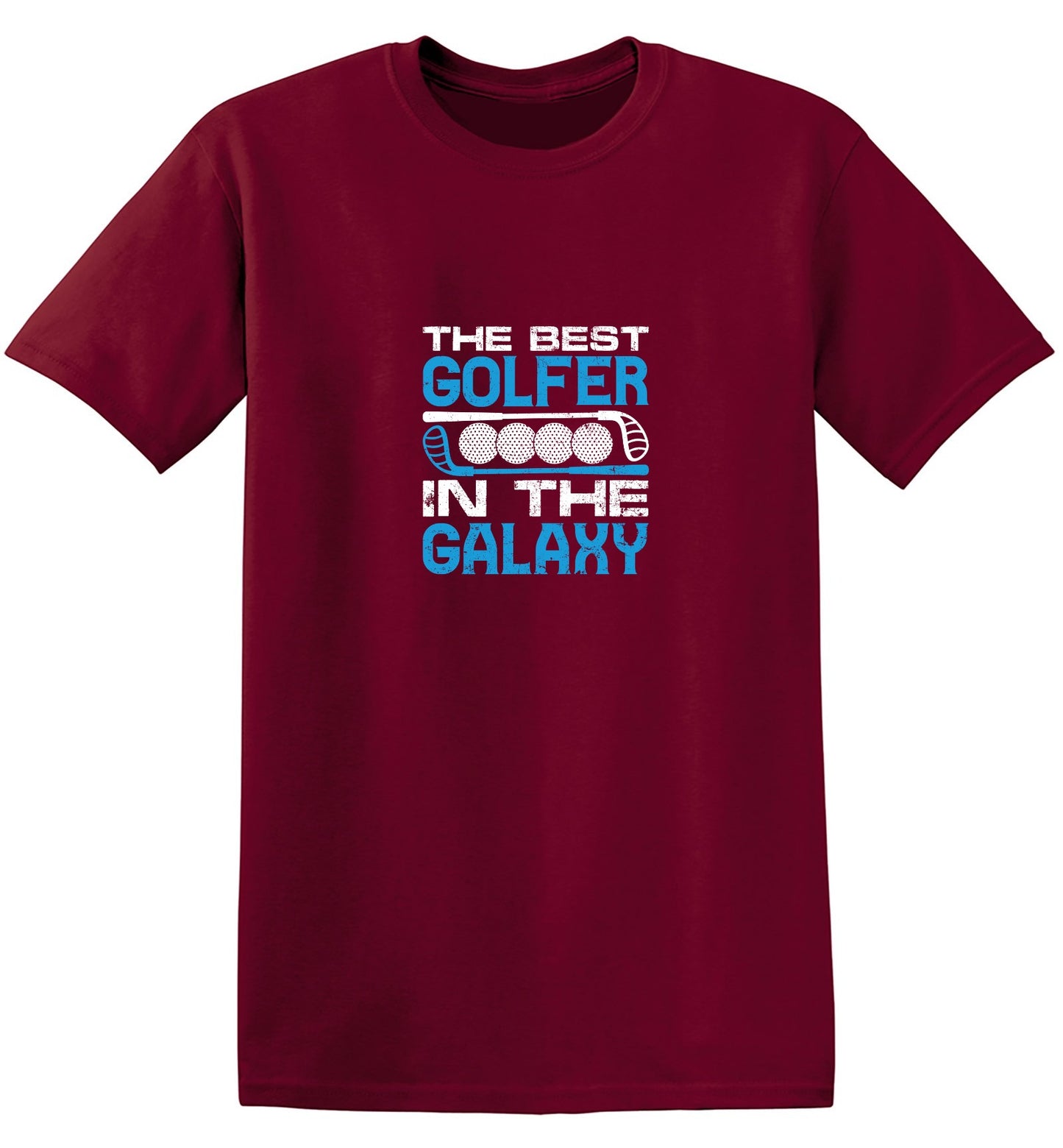 Funny T-Shirts design "The Best Golfer In the Galaxy T-Shirt"