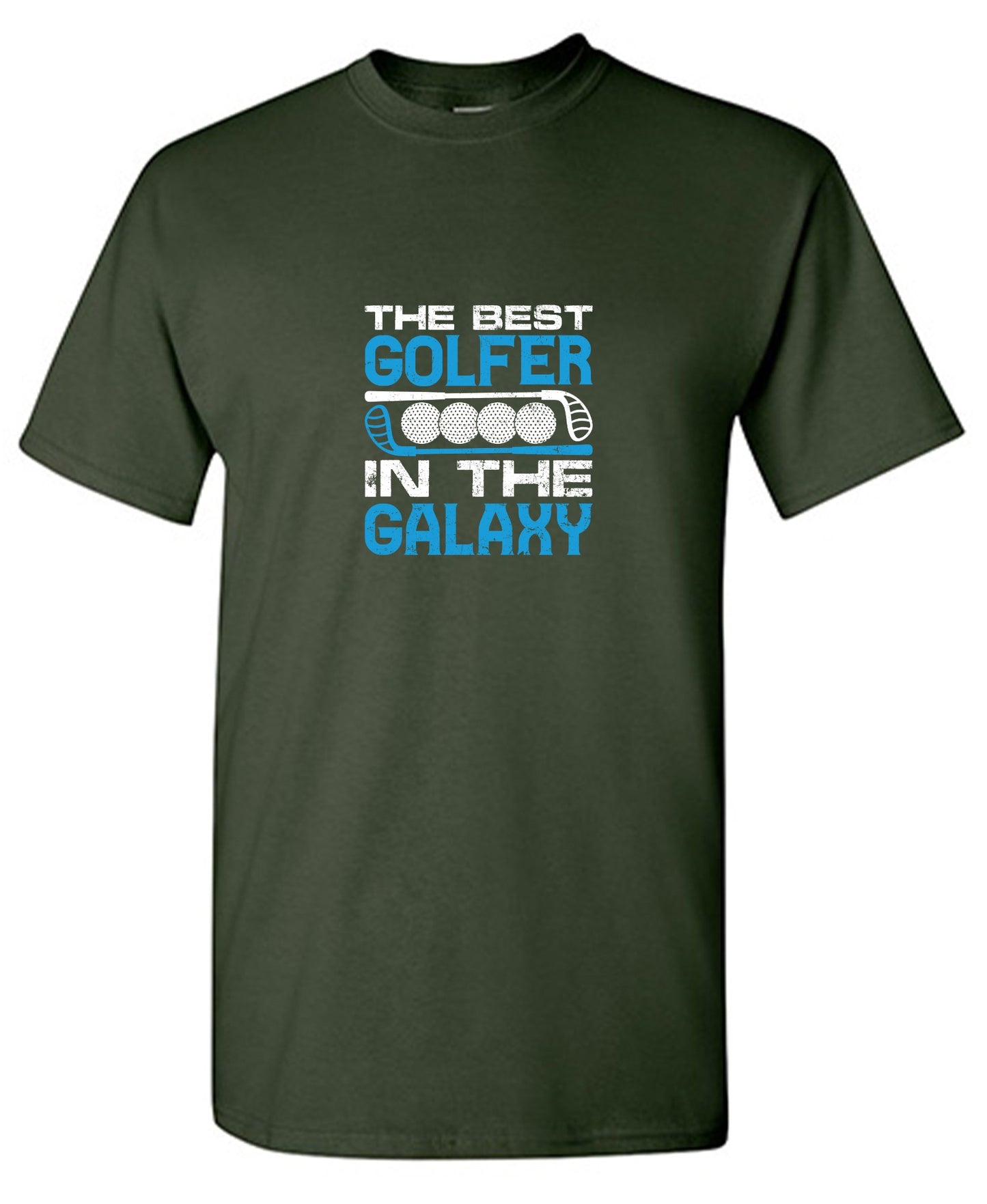 Funny T-Shirts design "The Best Golfer In the Galaxy T-Shirt"