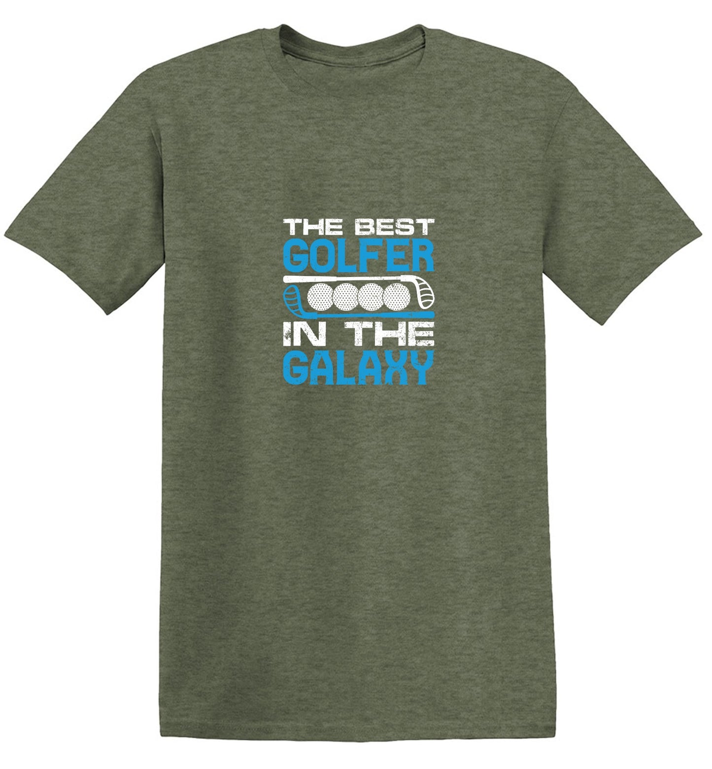 Funny T-Shirts design "The Best Golfer In the Galaxy T-Shirt"