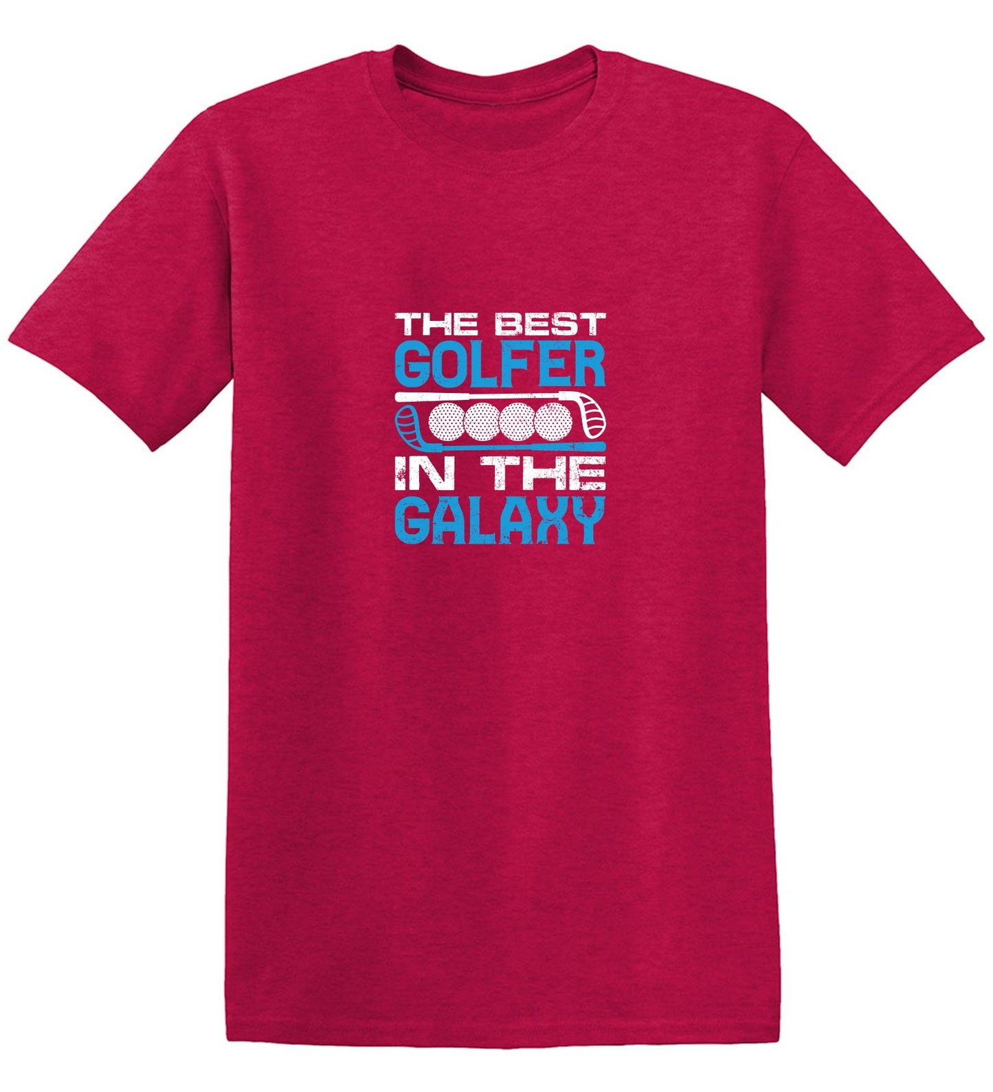 Funny T-Shirts design "The Best Golfer In the Galaxy T-Shirt"