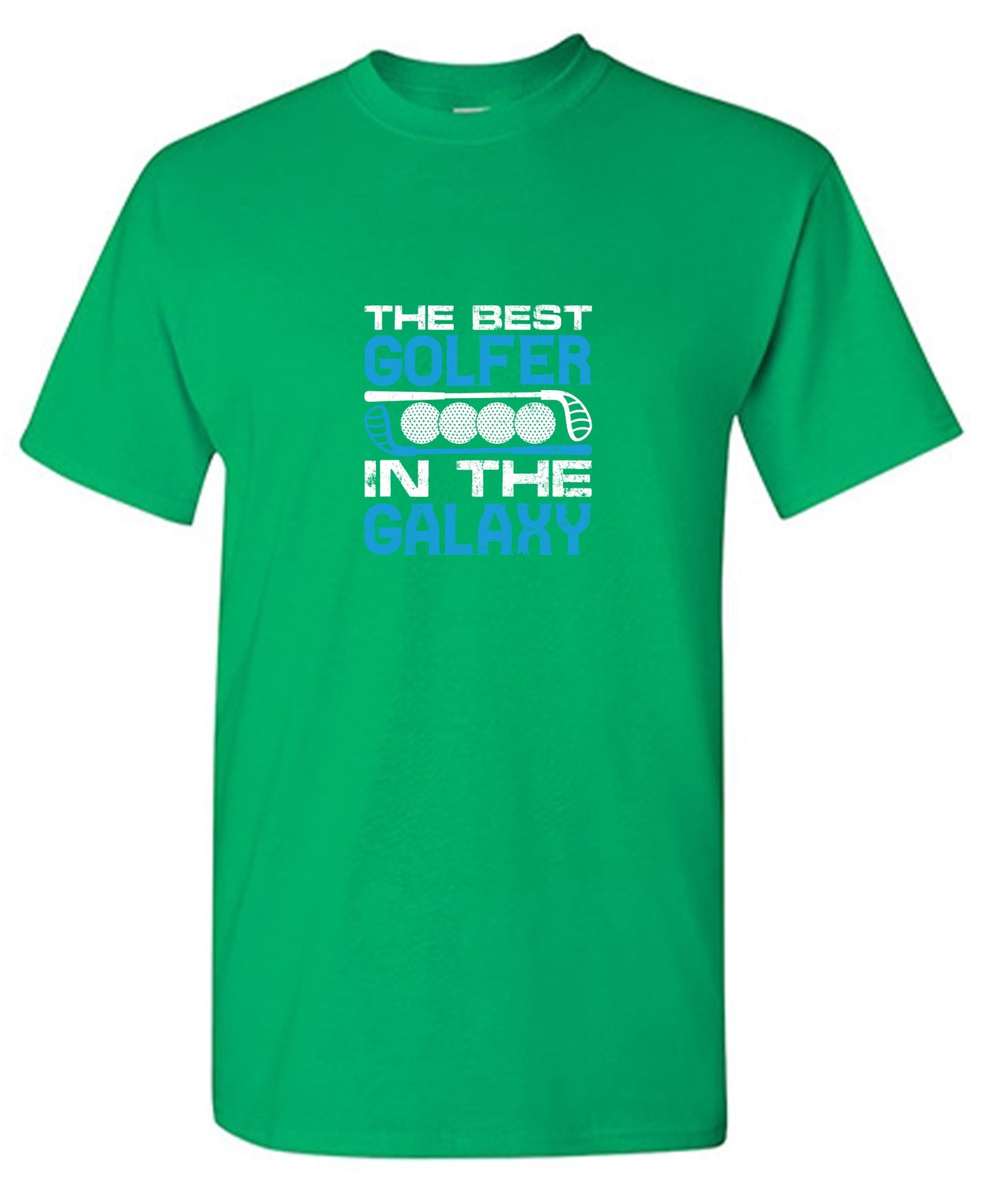 Funny T-Shirts design "The Best Golfer In the Galaxy T-Shirt"
