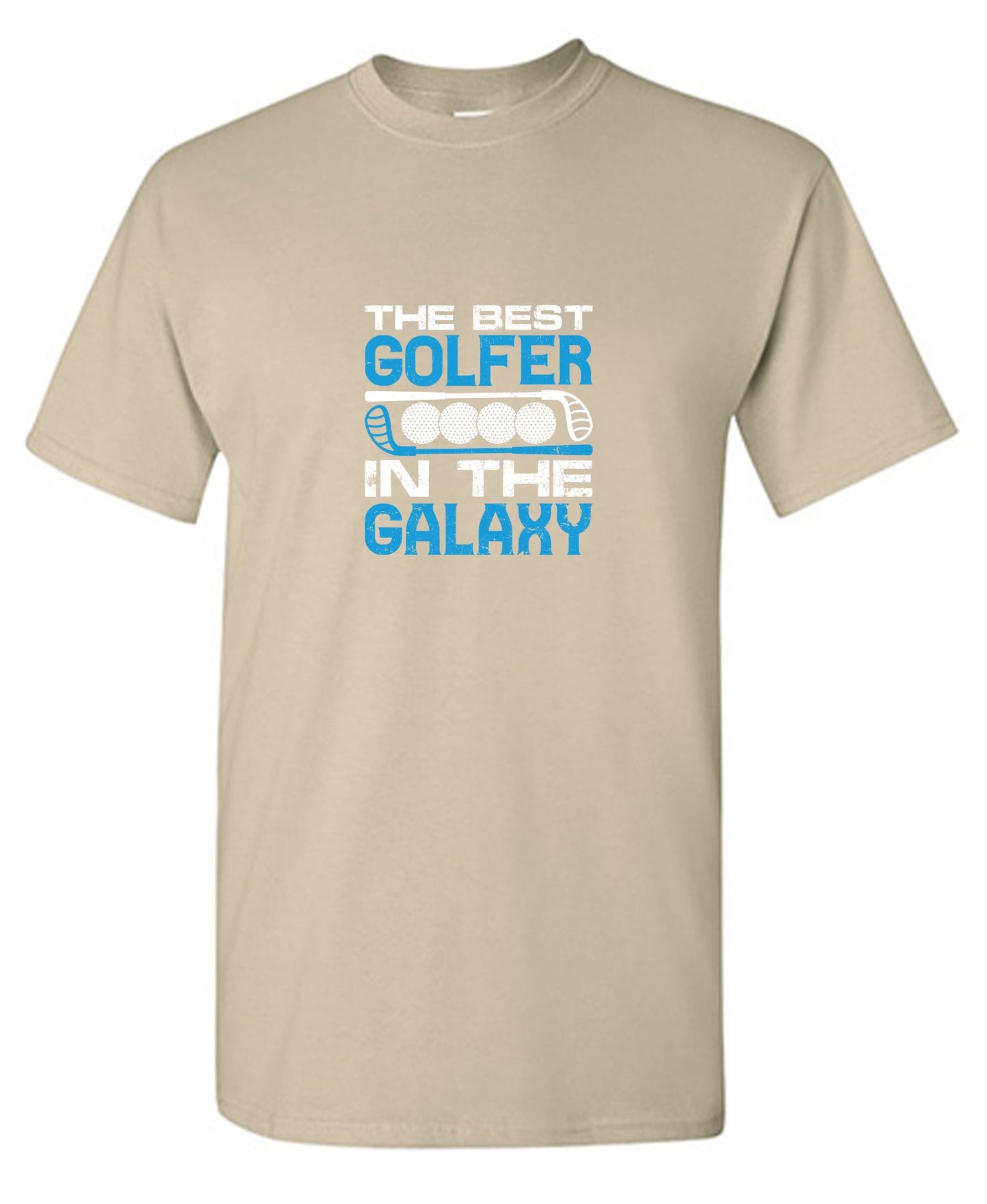 Funny T-Shirts design "The Best Golfer In the Galaxy T-Shirt"