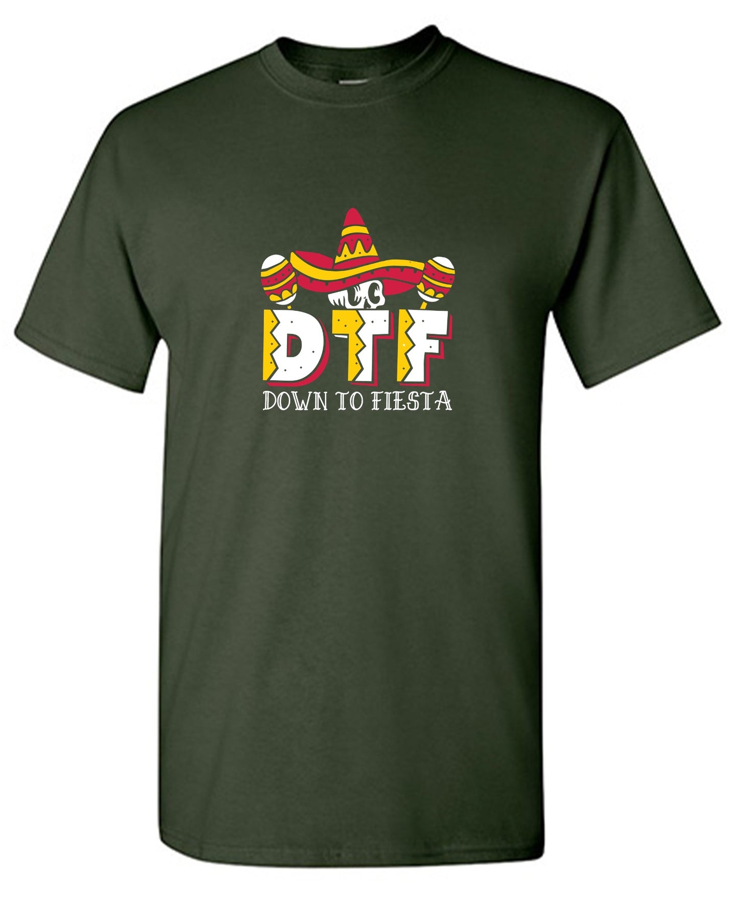 Funny T-Shirts design "Down to Fiesta Funny T Shirt"