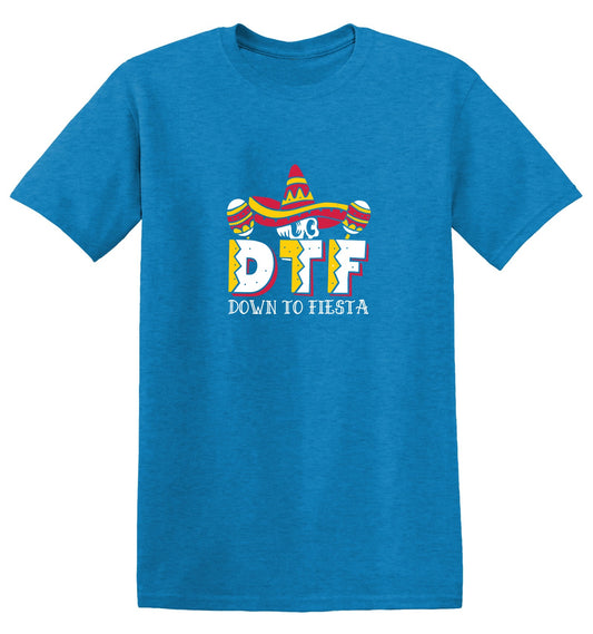 Funny T-Shirts design "Down to Fiesta Funny T Shirt"