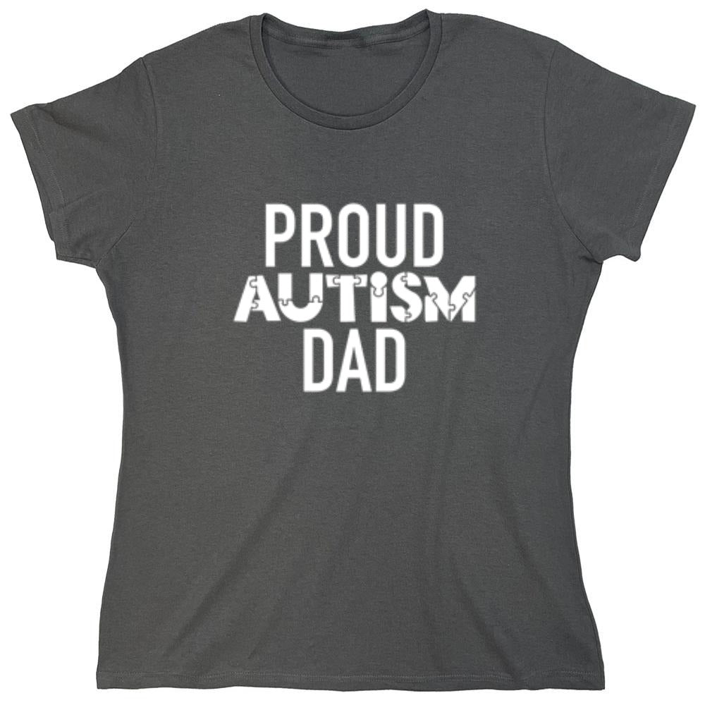 Funny T-Shirts design "Proud Autism Dad"