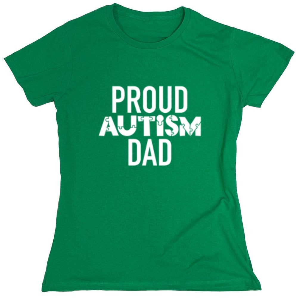 Funny T-Shirts design "Proud Autism Dad"
