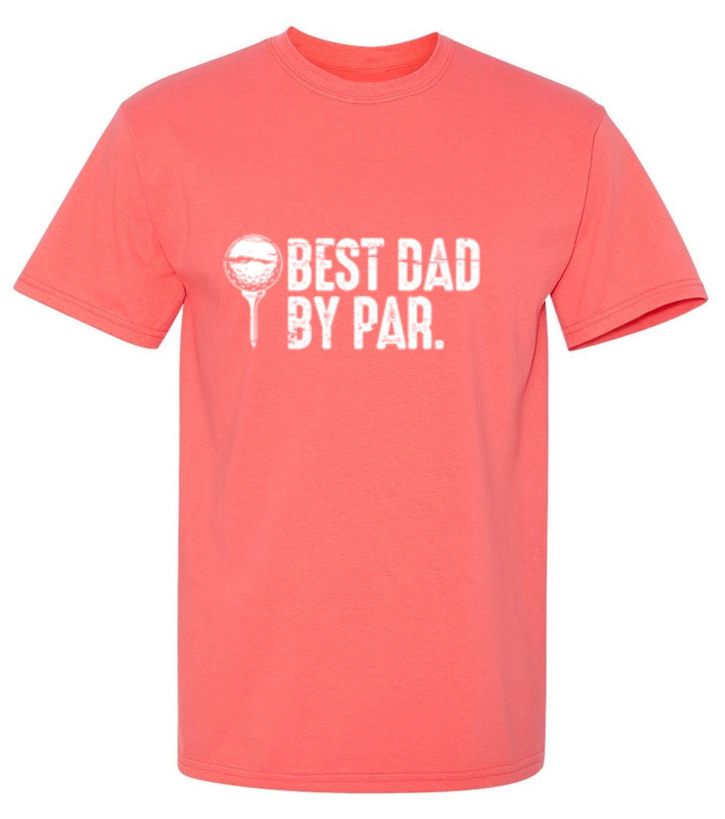 Funny T-Shirts design "Best Dad By Par T-Shirt"