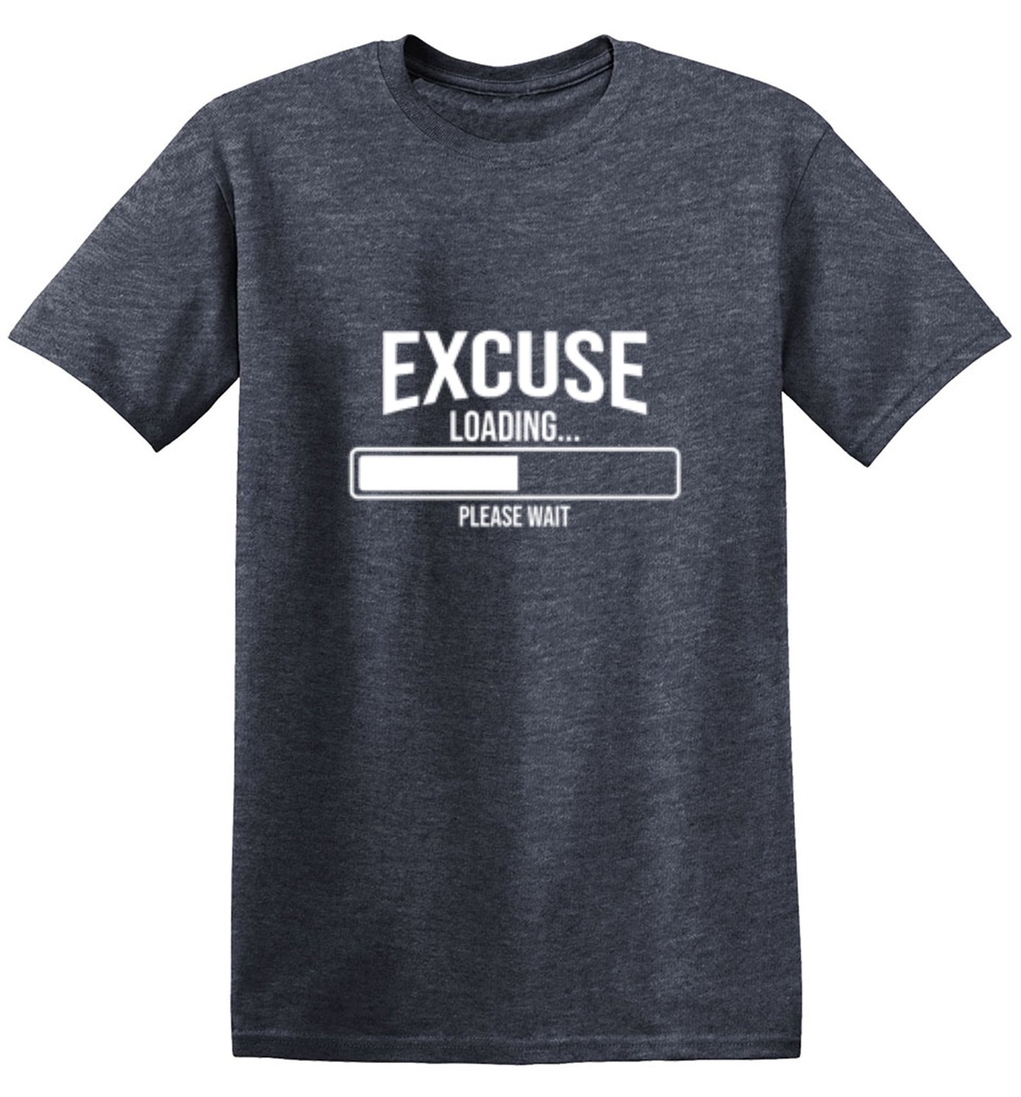 Funny T-Shirts design "Excuse Loading 38% Please Wait..."