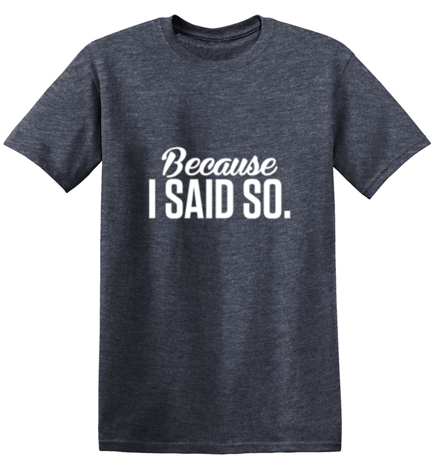 Funny T-Shirts design "Because I Said So"