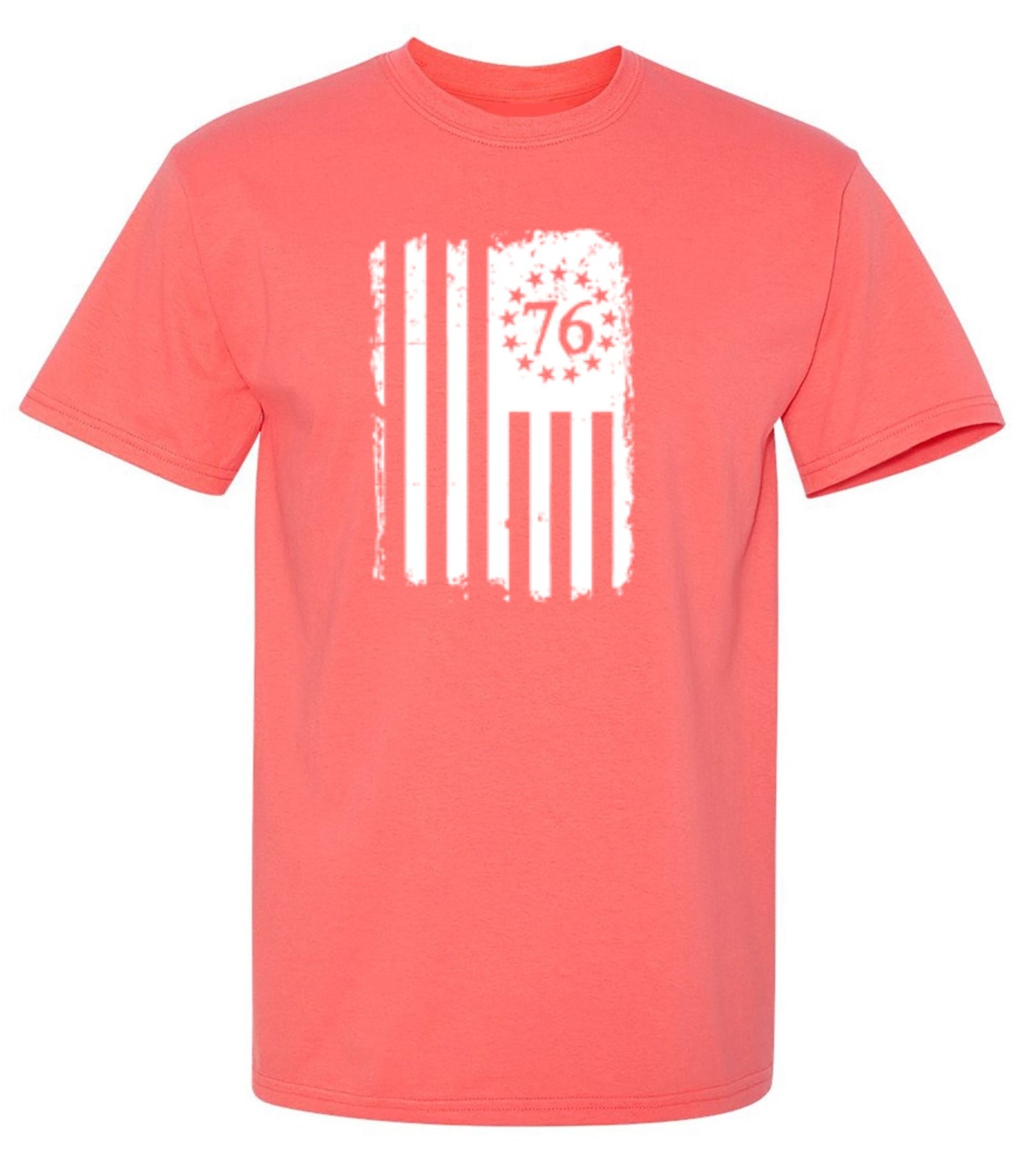Funny T-Shirts design "Betsy 76 Flag - T-Shirt for Fourth of July"