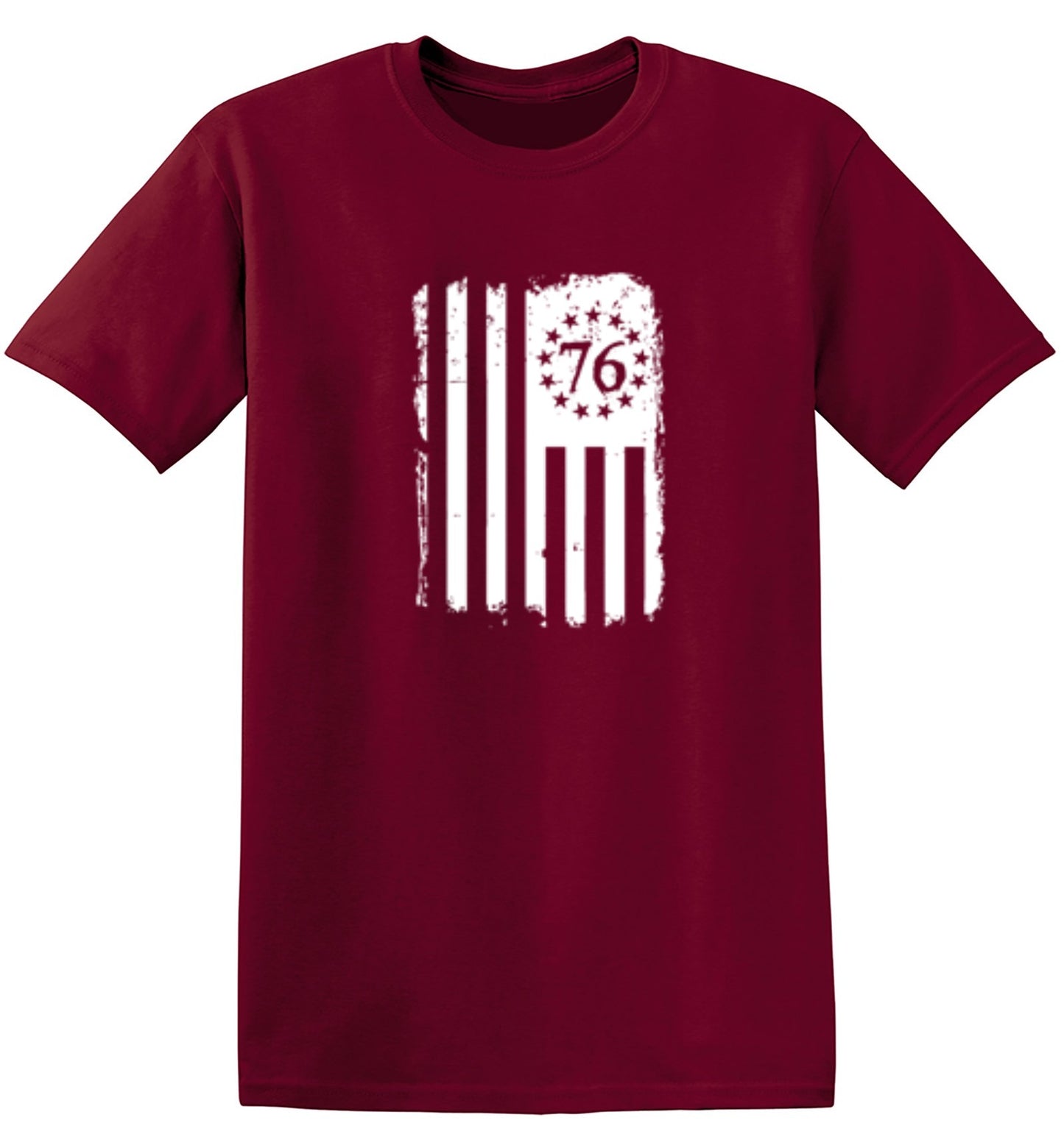 Funny T-Shirts design "Betsy 76 Flag - T-Shirt for Fourth of July"