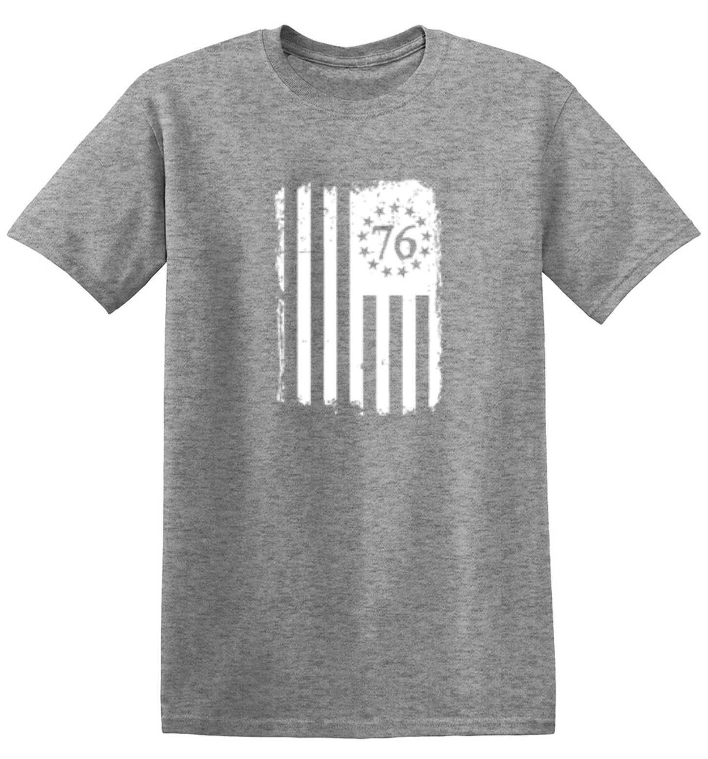 Funny T-Shirts design "Betsy 76 Flag - T-Shirt for Fourth of July"