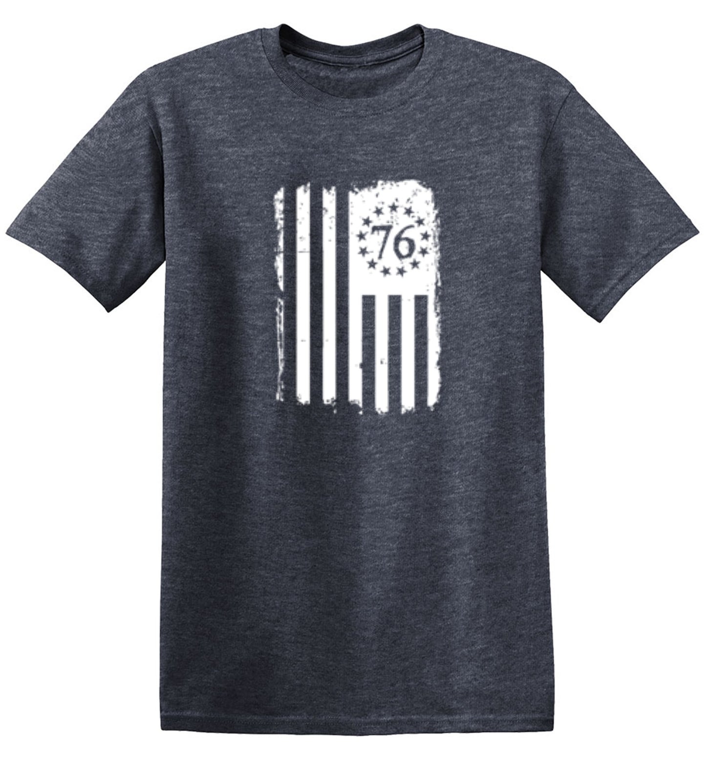 Funny T-Shirts design "Betsy 76 Flag - T-Shirt for Fourth of July"