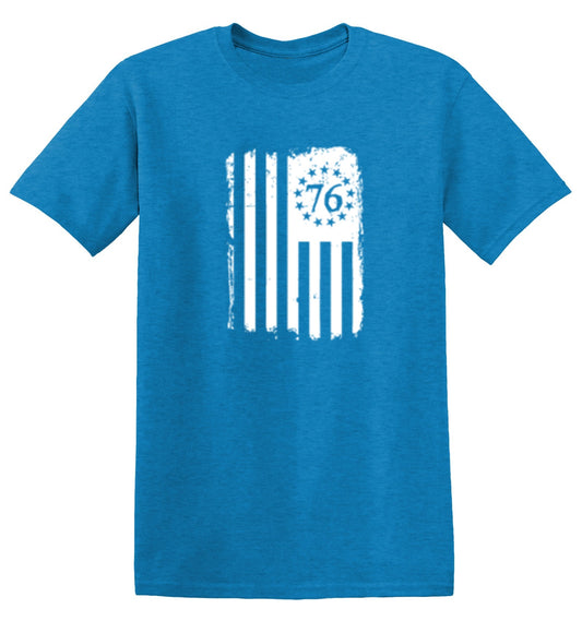 Funny T-Shirts design "Betsy 76 Flag - T-Shirt for Fourth of July"