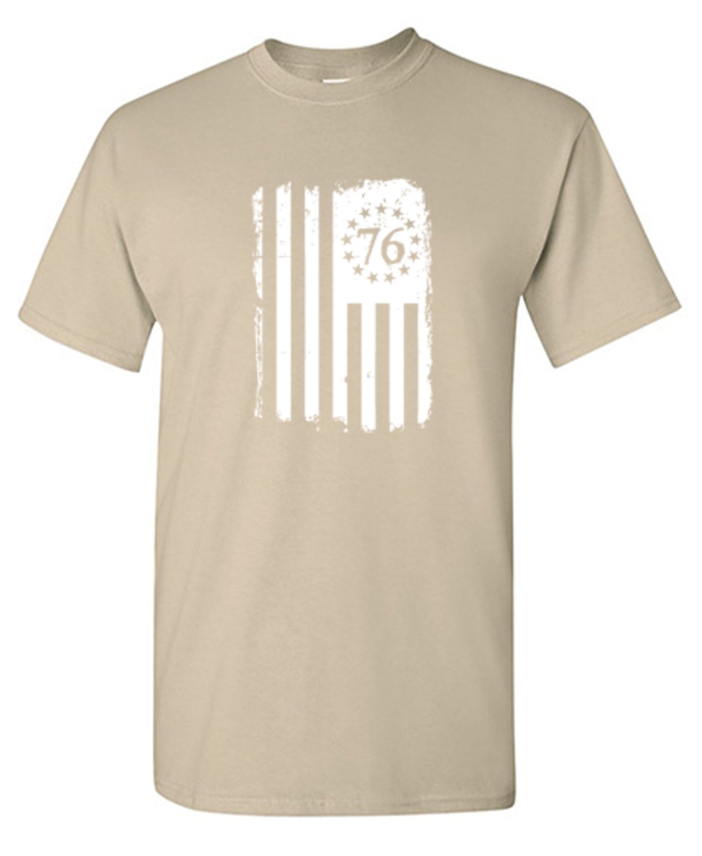 Funny T-Shirts design "Betsy 76 Flag - T-Shirt for Fourth of July"