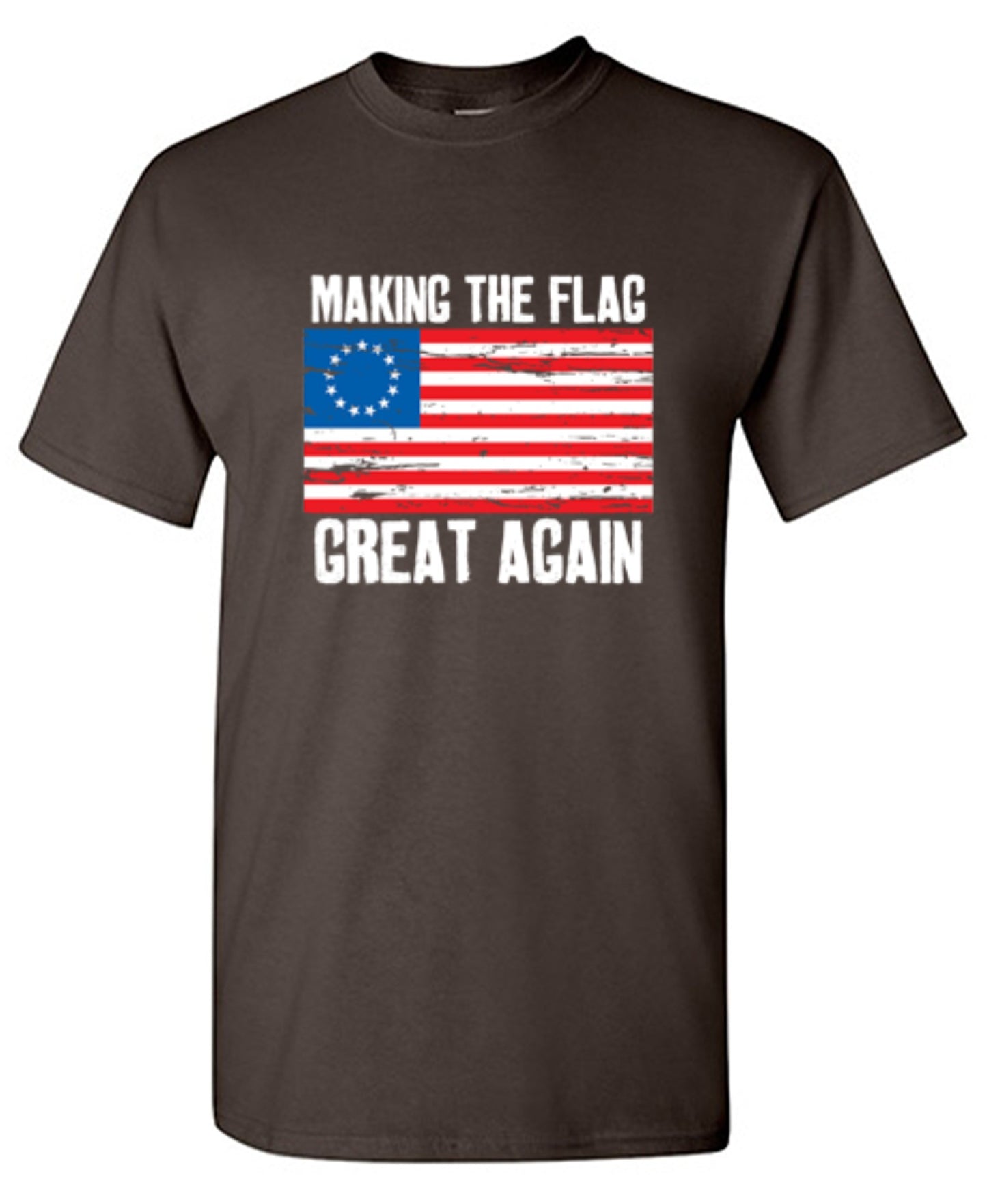 Funny T-Shirts design "Betsy Ross Making The Flag Great Again T-Shirt"