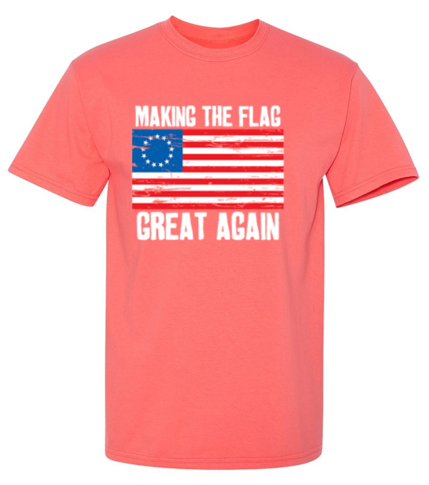 Funny T-Shirts design "Betsy Ross Making The Flag Great Again T-Shirt"