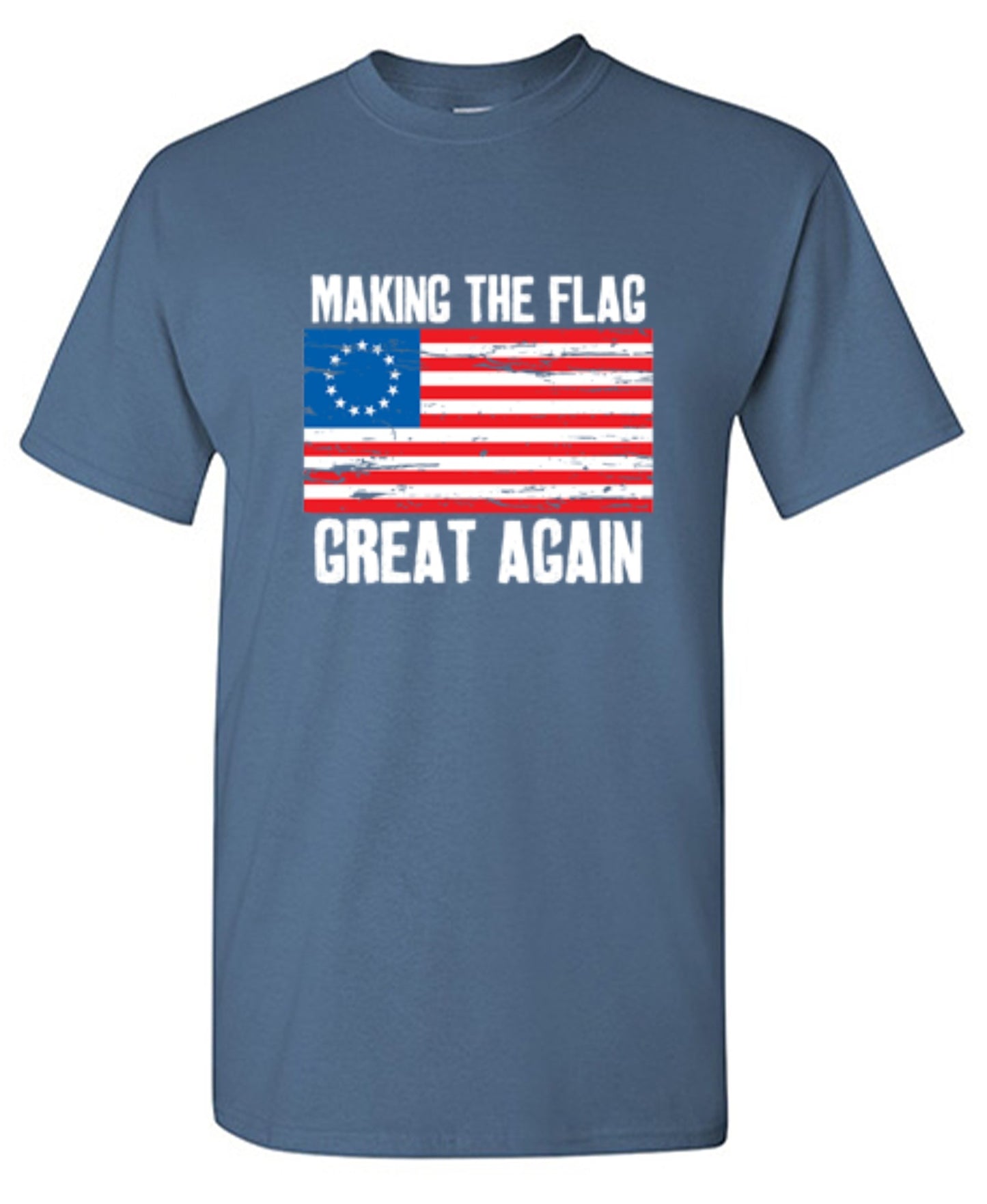 Funny T-Shirts design "Betsy Ross Making The Flag Great Again T-Shirt"