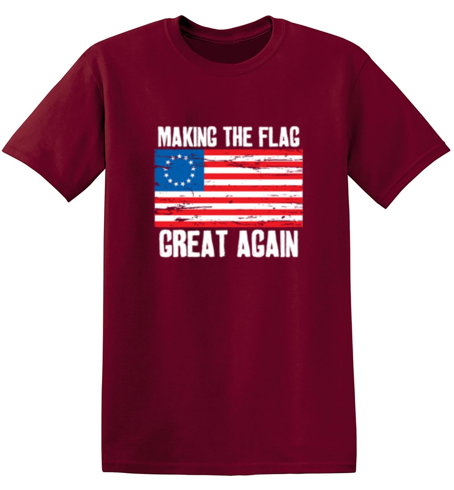Funny T-Shirts design "Betsy Ross Making The Flag Great Again T-Shirt"