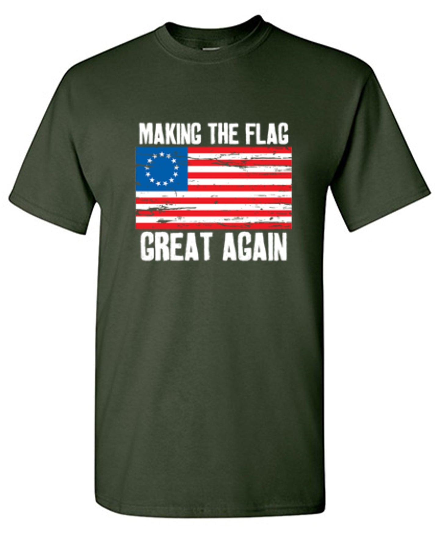 Funny T-Shirts design "Betsy Ross Making The Flag Great Again T-Shirt"