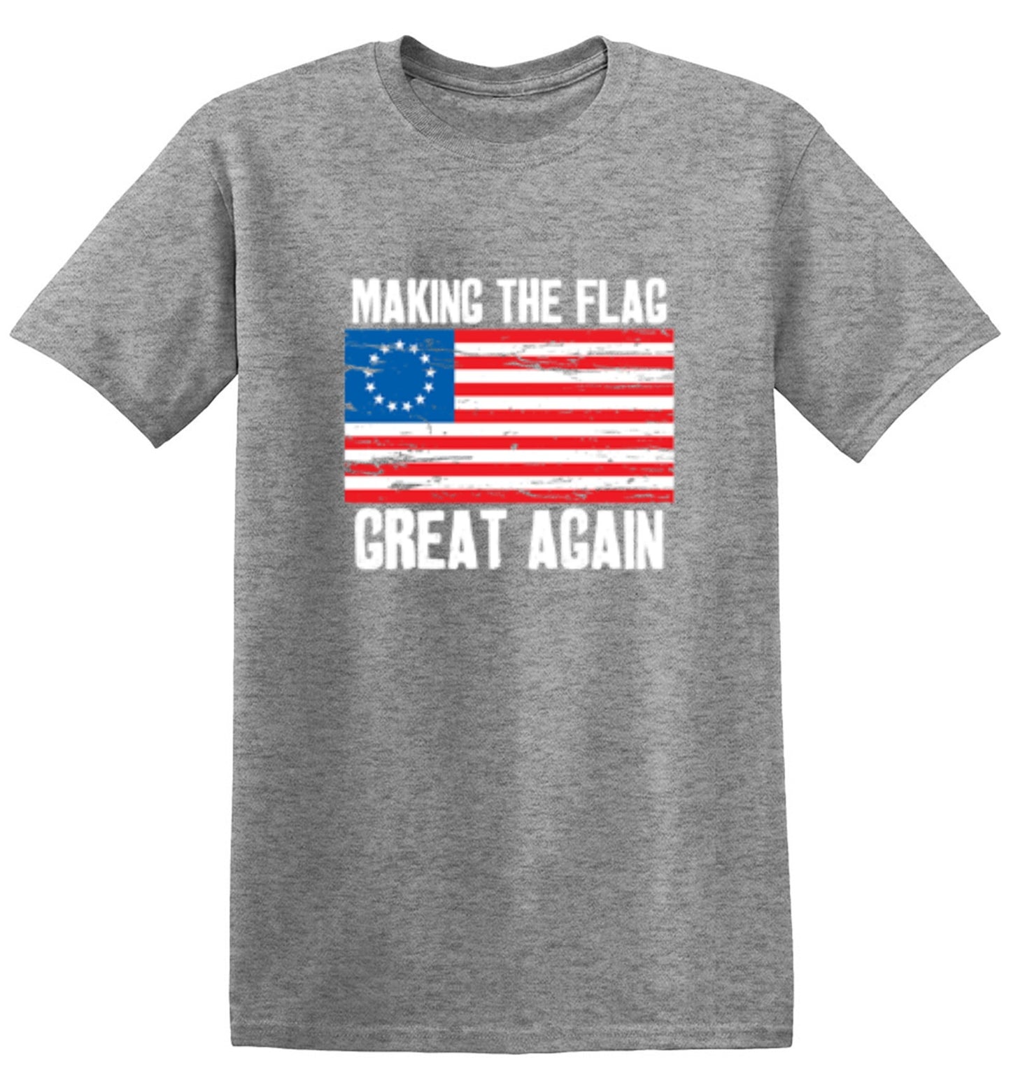 Funny T-Shirts design "Betsy Ross Making The Flag Great Again T-Shirt"