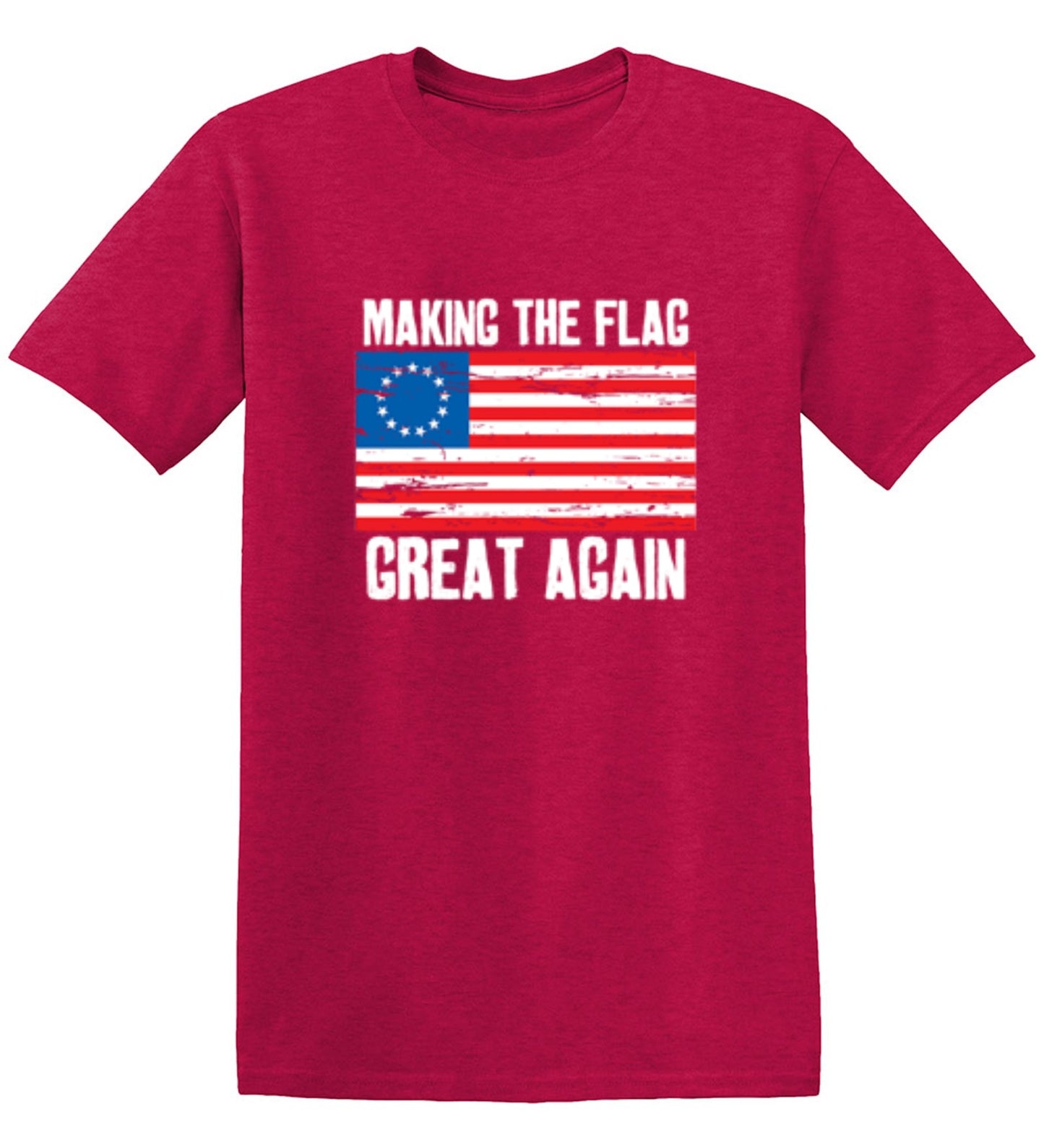 Funny T-Shirts design "Betsy Ross Making The Flag Great Again T-Shirt"