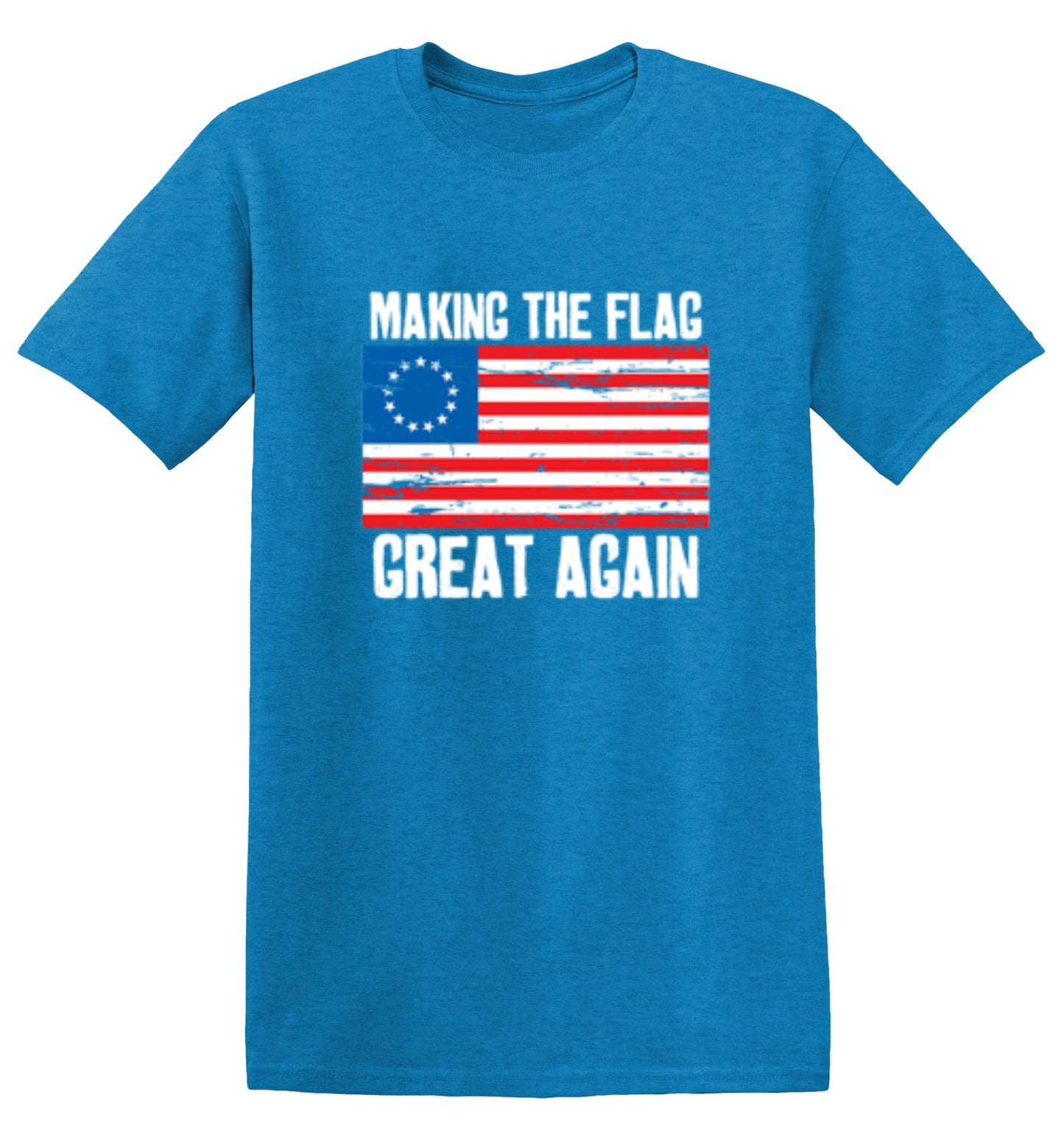 Funny T-Shirts design "Betsy Ross Making The Flag Great Again T-Shirt"