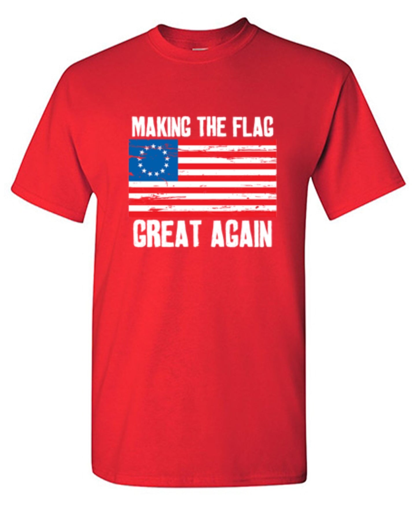 Funny T-Shirts design "Betsy Ross Making The Flag Great Again T-Shirt"