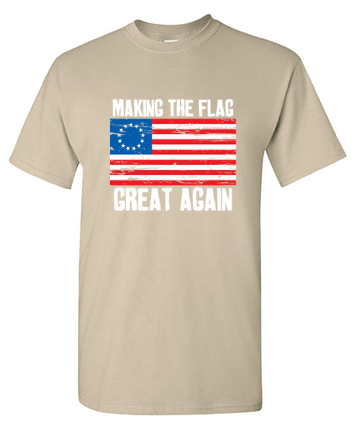 Funny T-Shirts design "Betsy Ross Making The Flag Great Again T-Shirt"