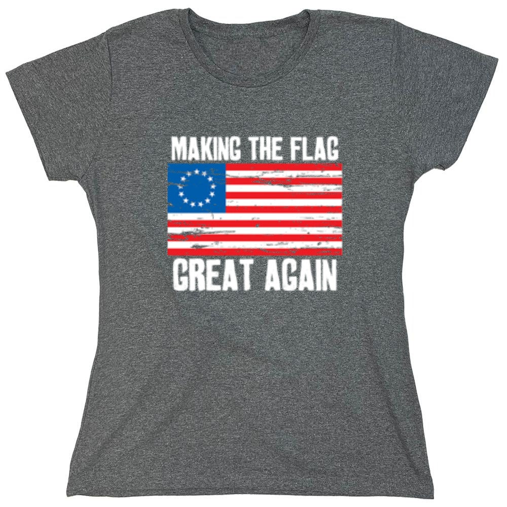 Funny T-Shirts design "Betsy Ross Making The Flag Great Again T-Shirt"