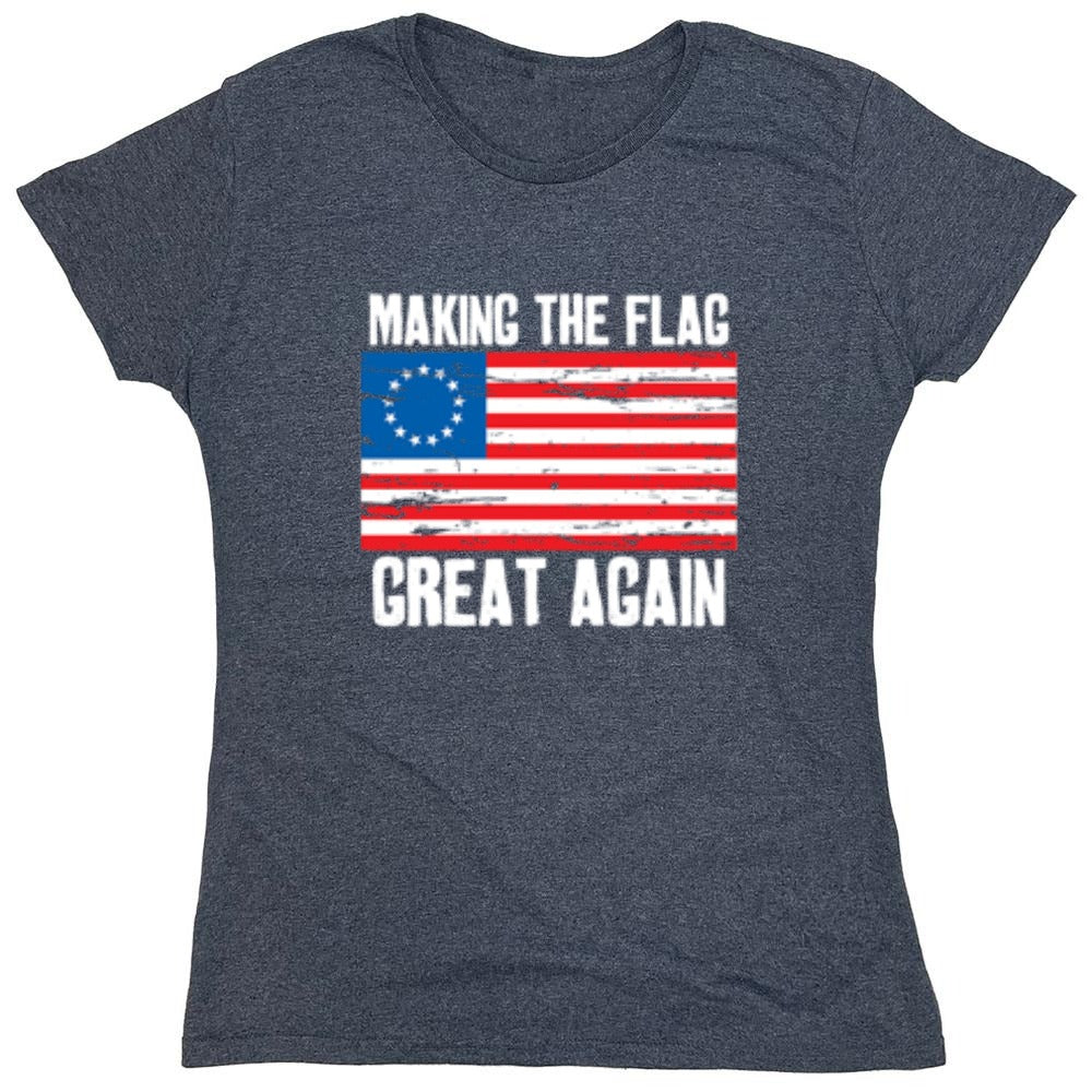 Funny T-Shirts design "Betsy Ross Making The Flag Great Again T-Shirt"