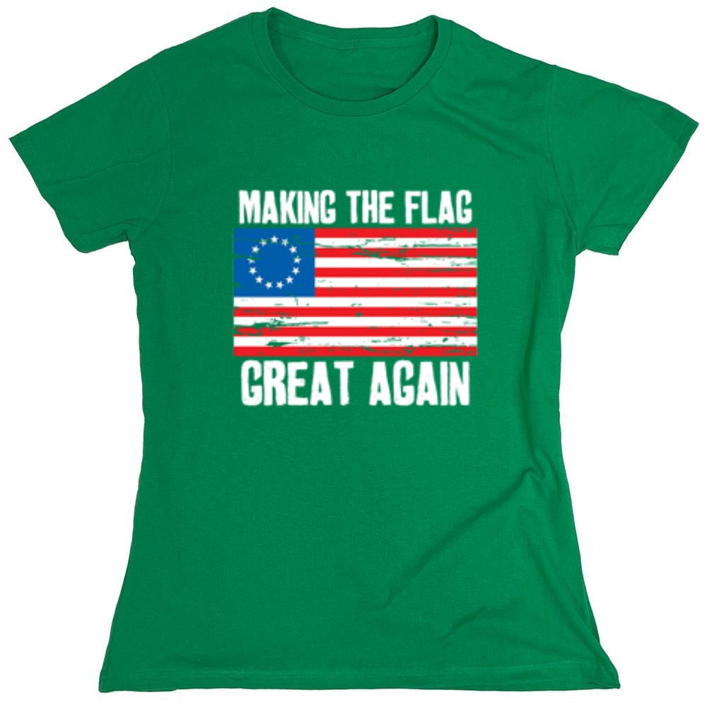 Funny T-Shirts design "Betsy Ross Making The Flag Great Again T-Shirt"