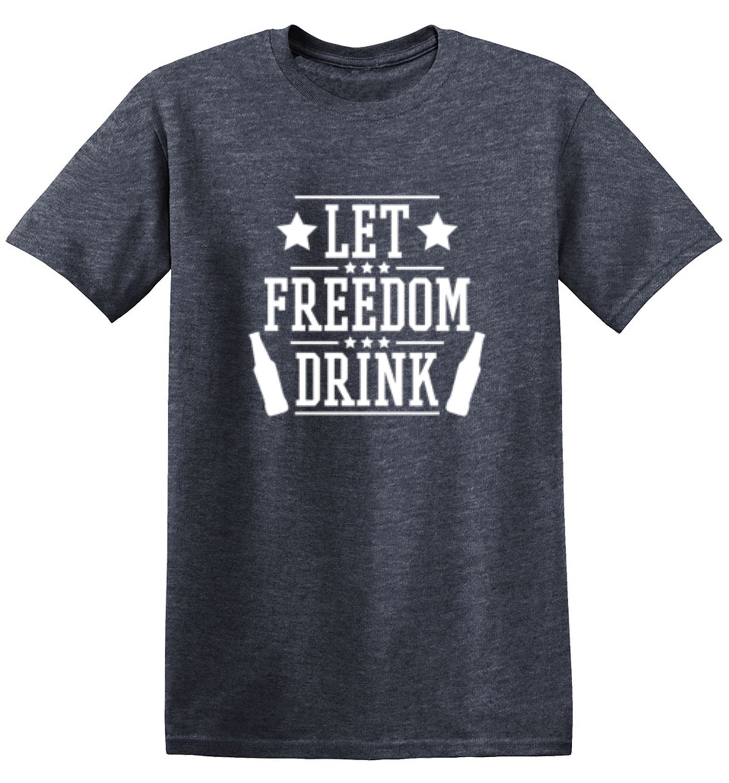 Funny T-Shirts design "Let Freedom Drink - Cool 4th of July T-Shirt"