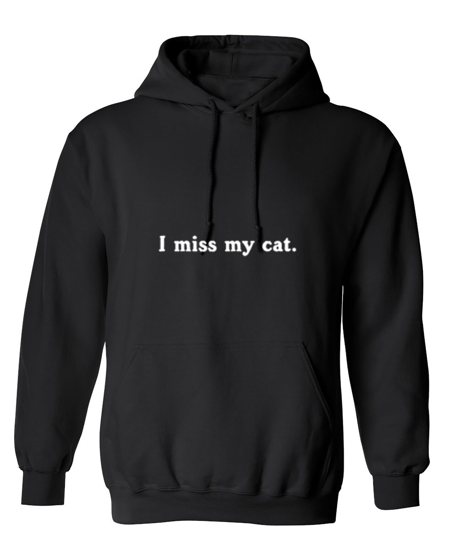 Funny T-Shirts design "I Miss My Cat"
