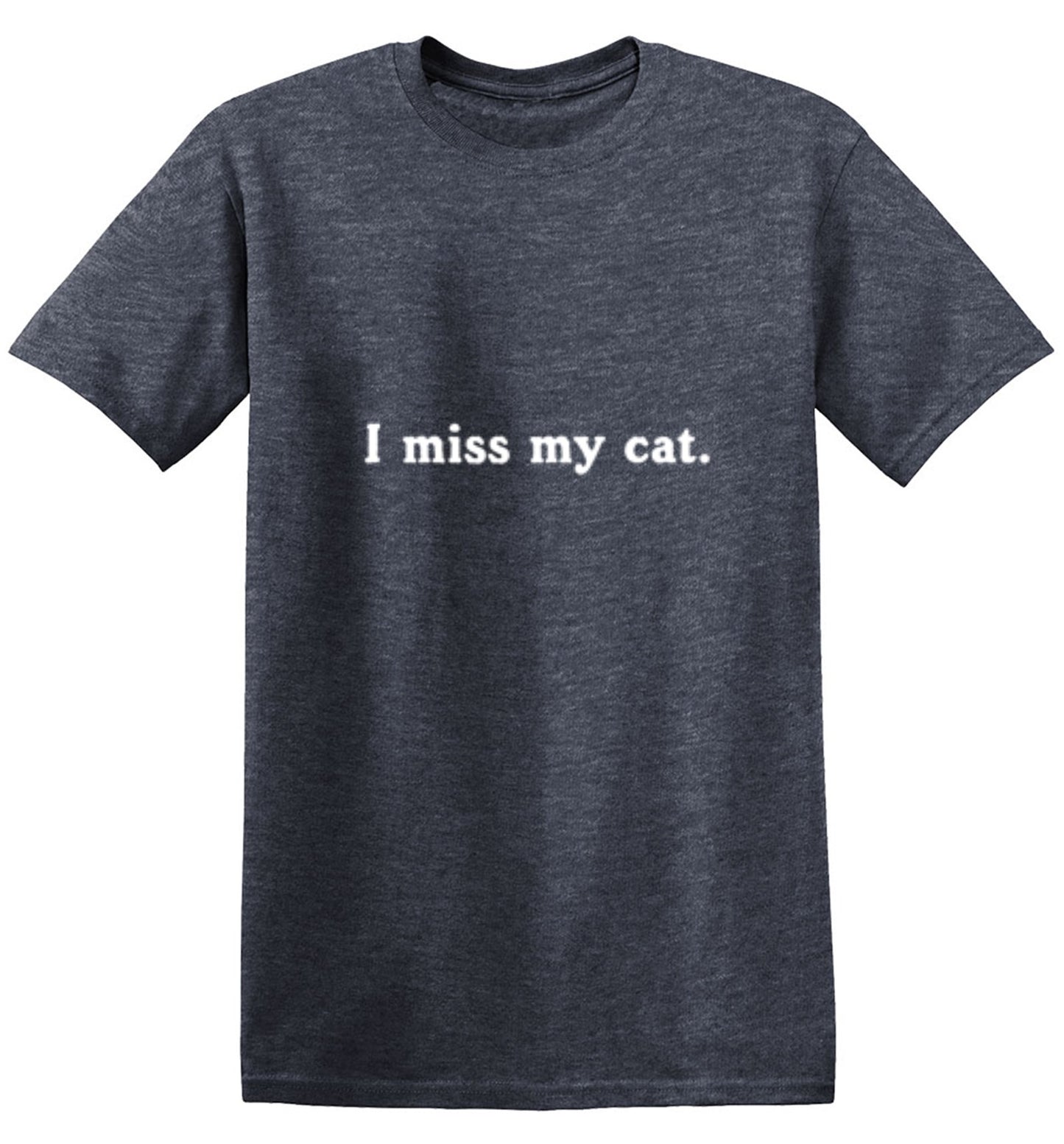 Funny T-Shirts design "I Miss My Cat"
