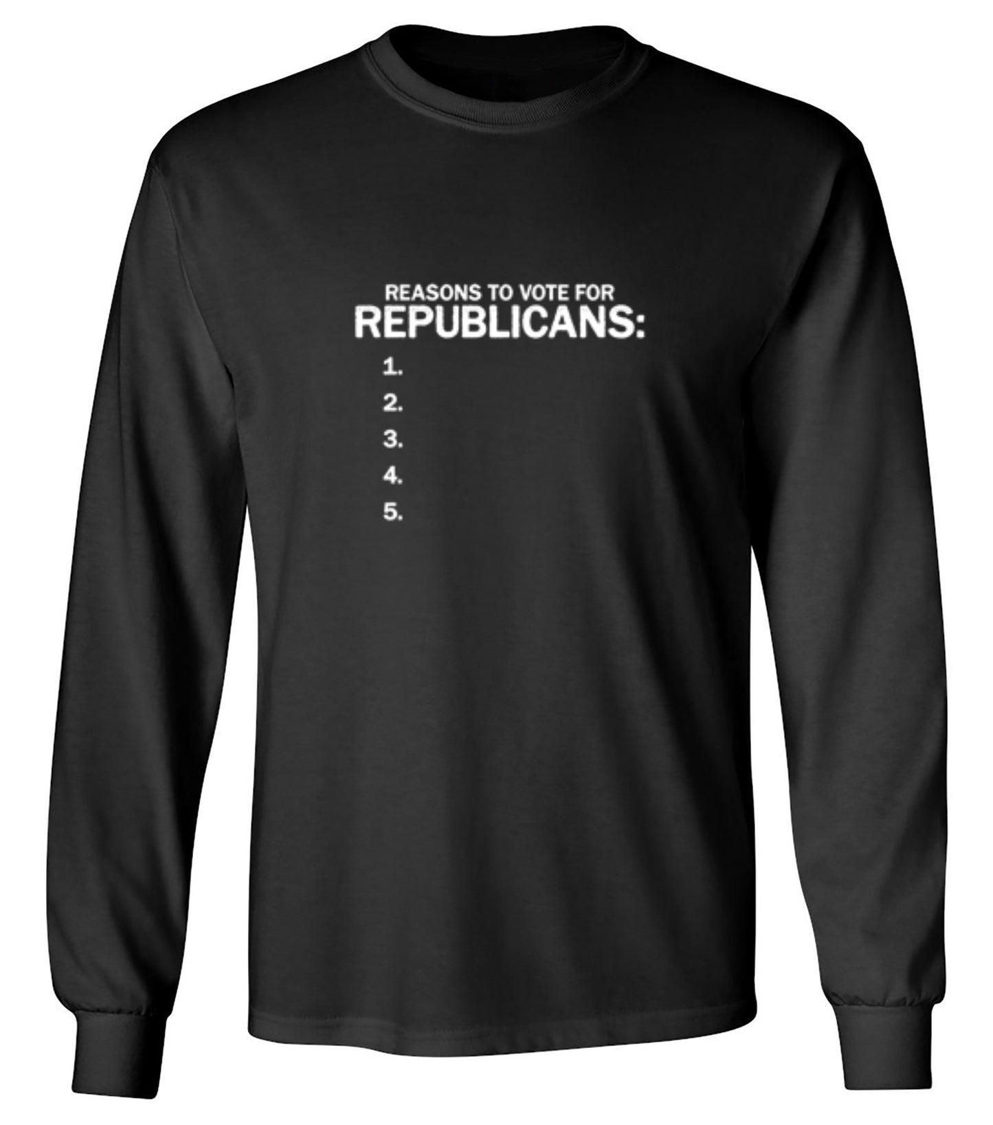 Funny T-Shirts design "Reason To Vote For Republicans"