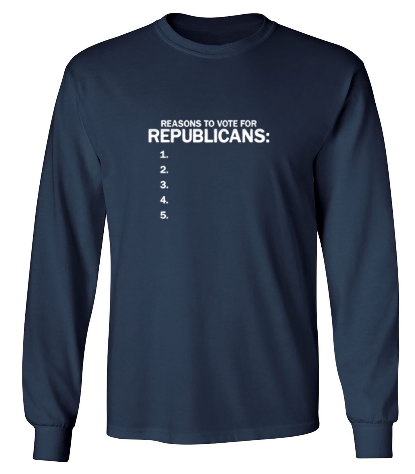 Funny T-Shirts design "Reason To Vote For Republicans"
